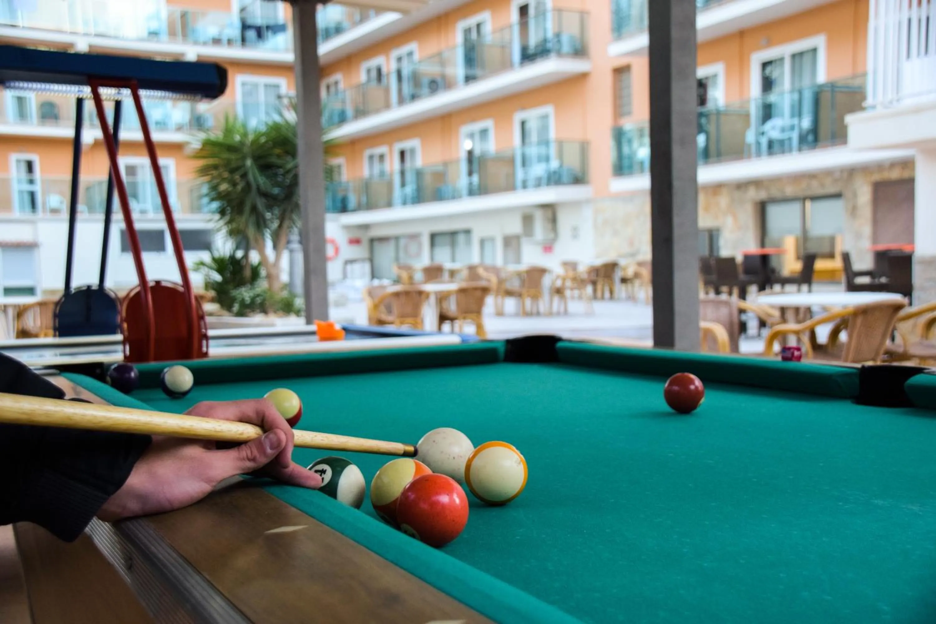 Billiard in Hotel Costa Mediterraneo