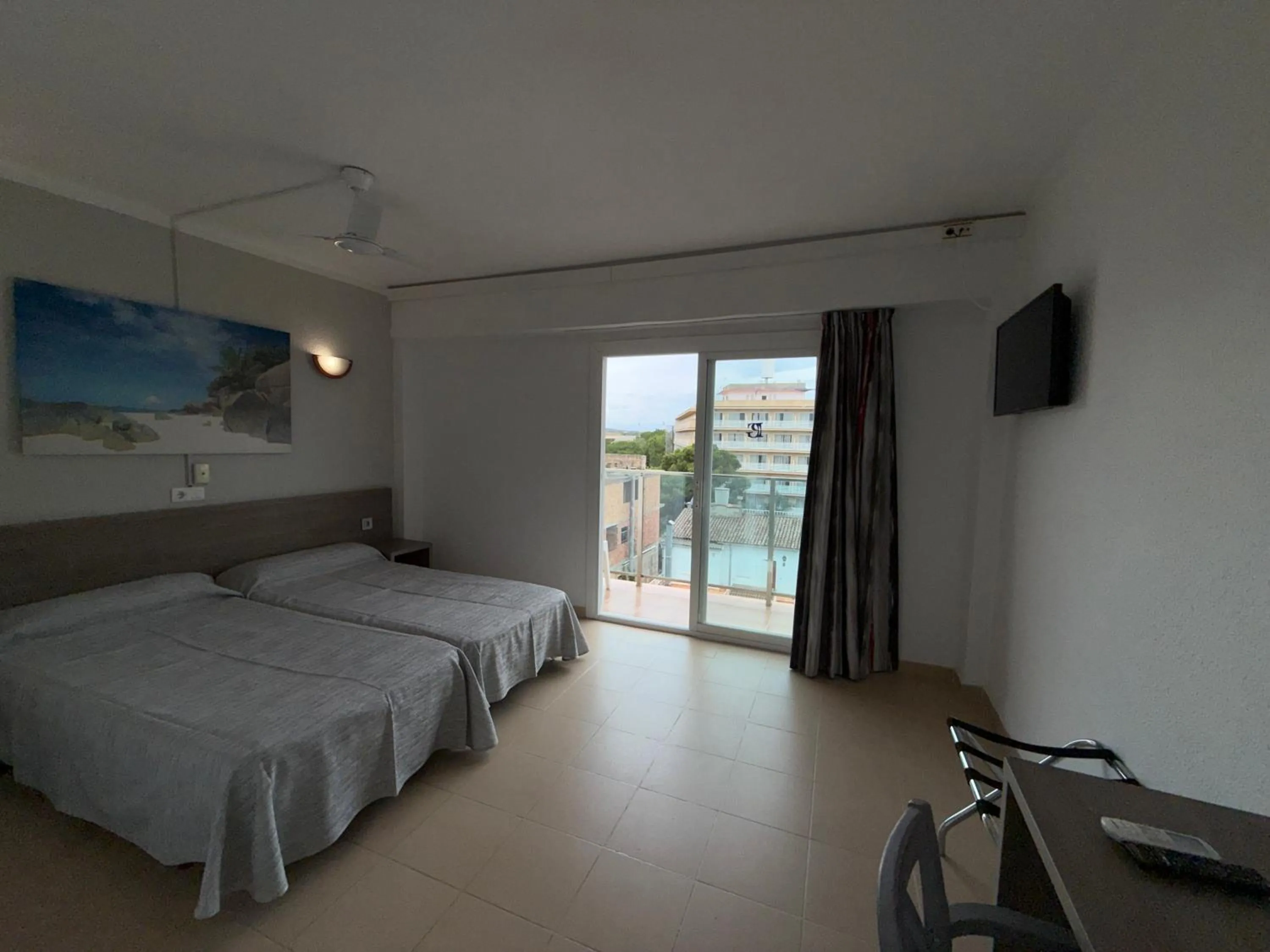 Bed in Hotel Costa Mediterraneo