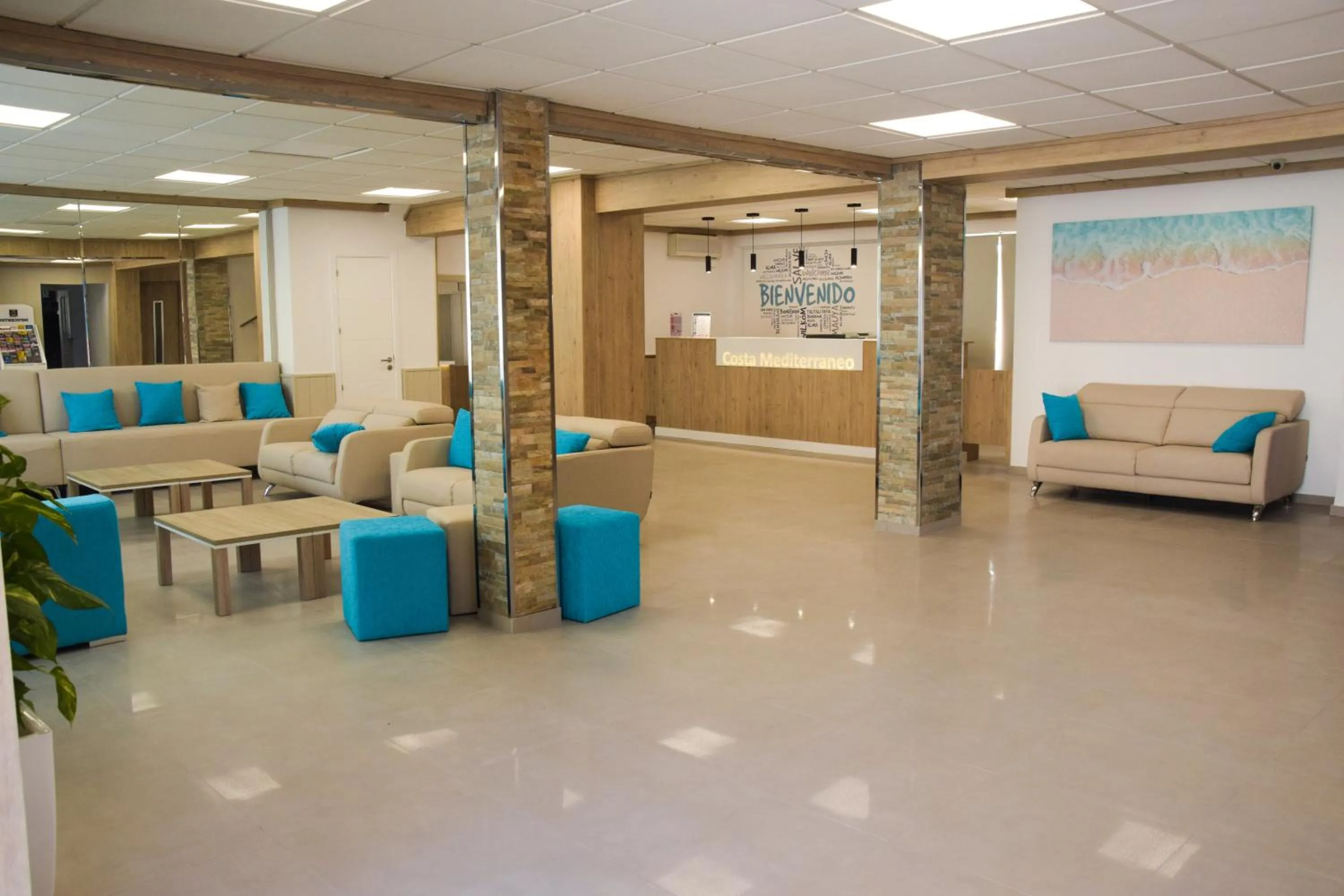 Lobby or reception in Hotel Costa Mediterraneo