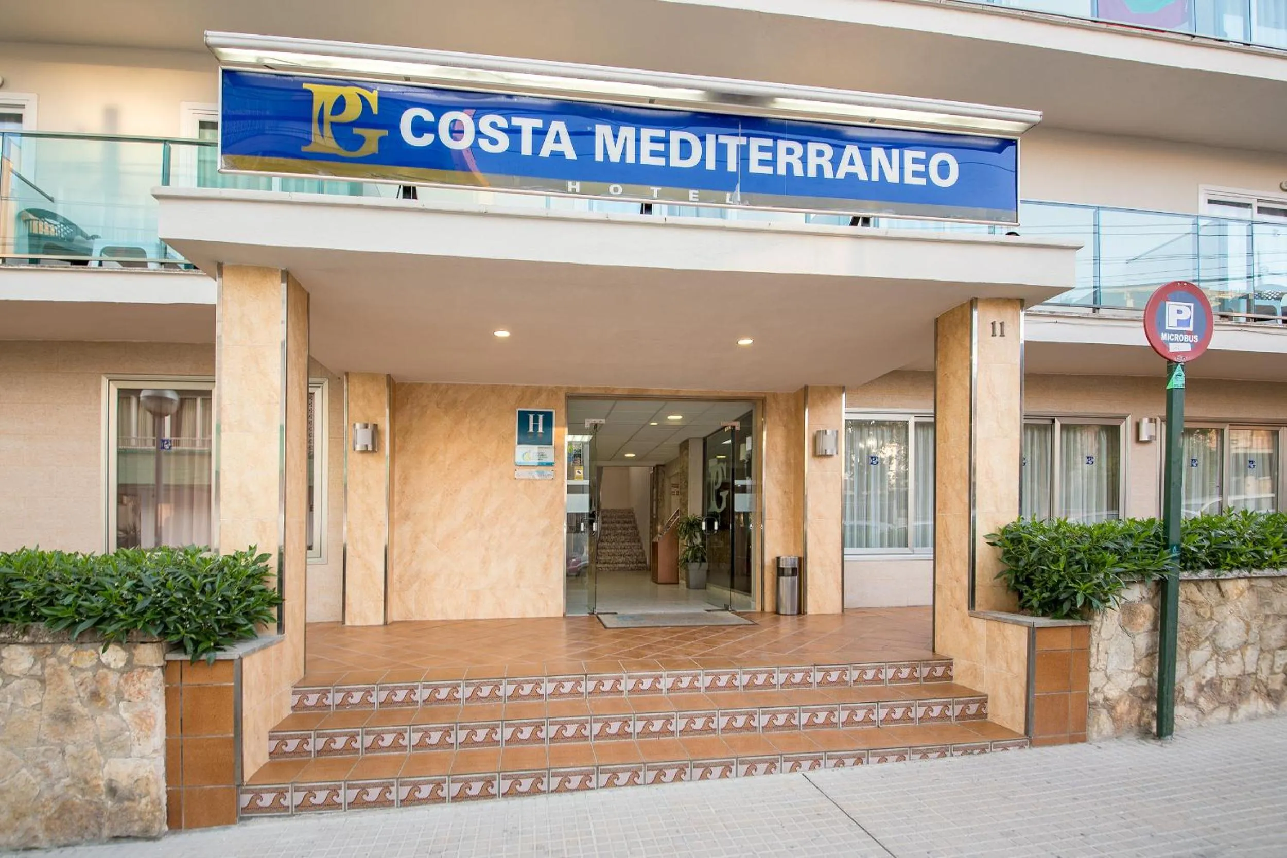 Facade/entrance in Hotel Costa Mediterraneo
