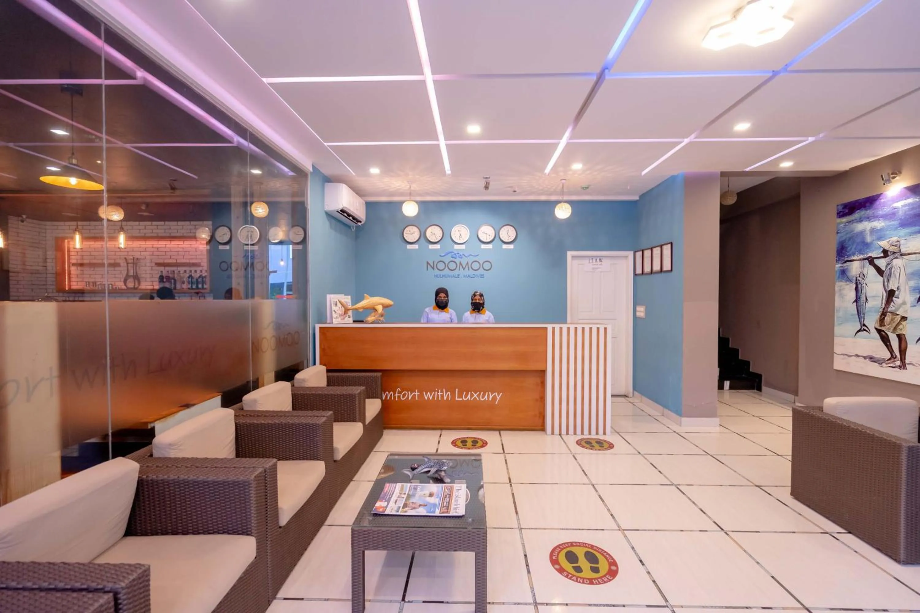 Lobby or reception in Noomoo Hulhumale