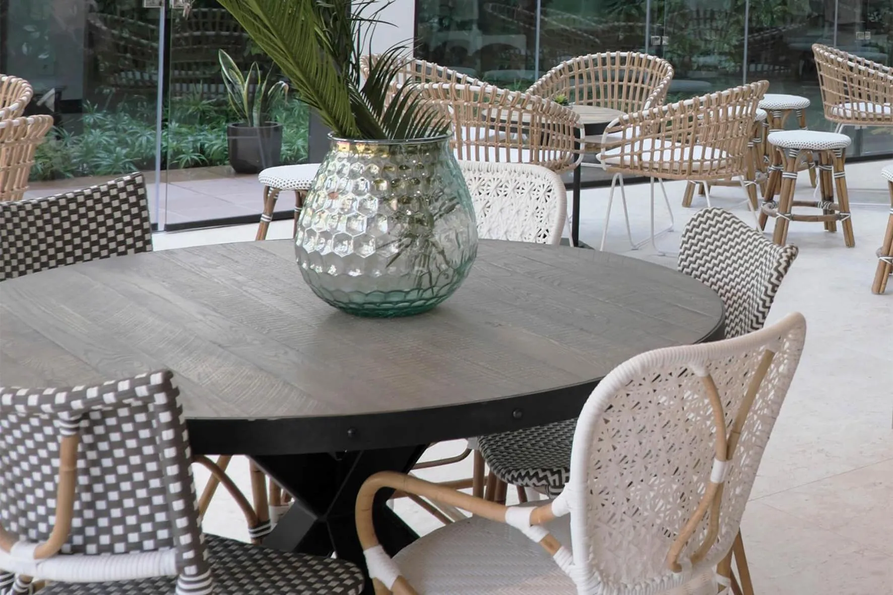 Communal lounge/ TV room in Hotel Acapulco