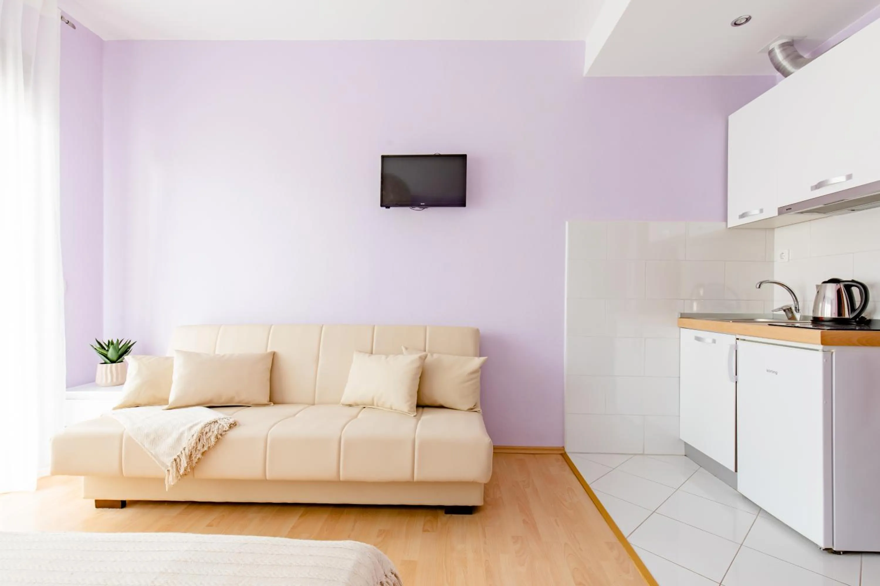 Kitchen or kitchenette in Apartments Mara