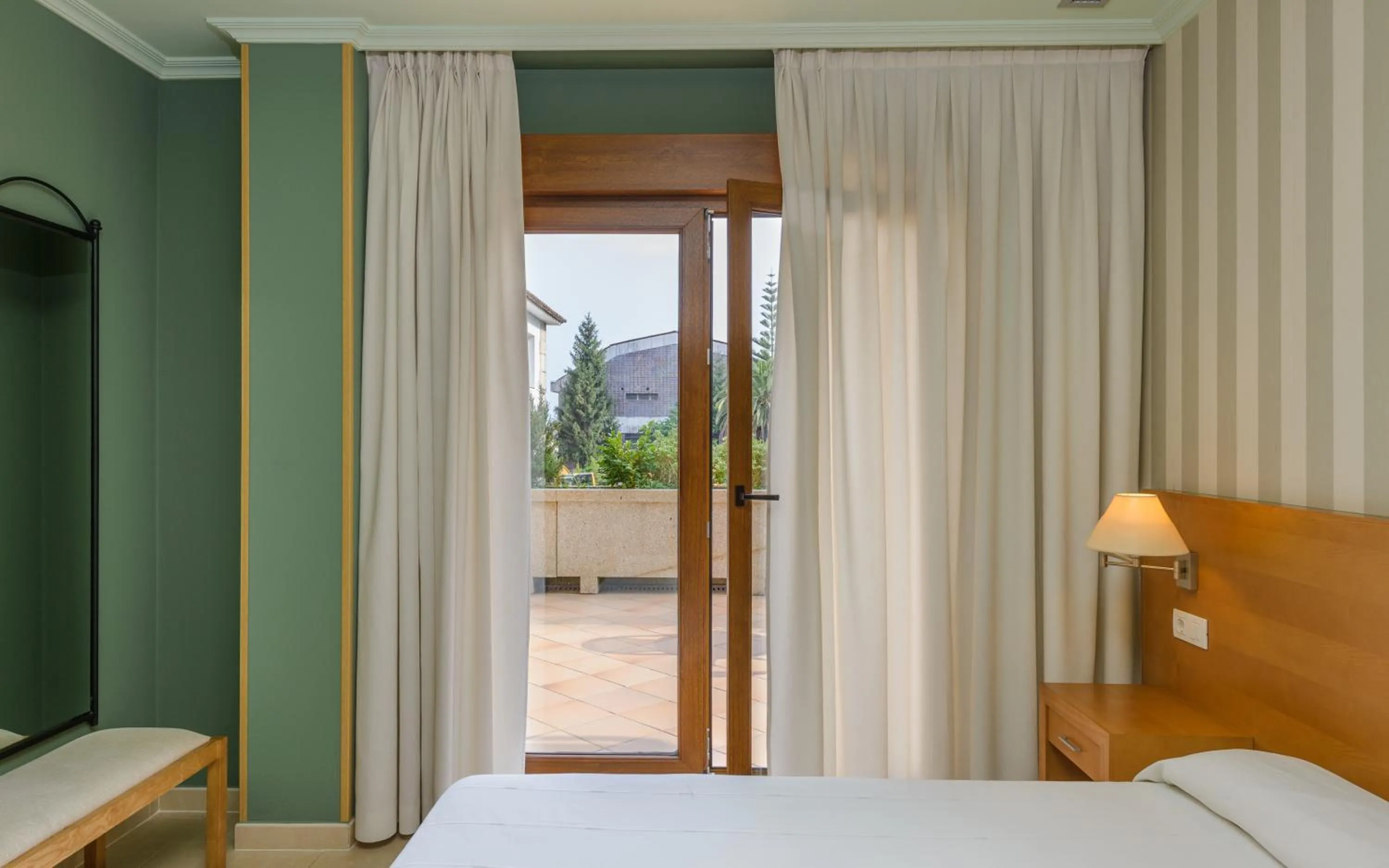 Bedroom, Bed in Apartamentos Trisquel