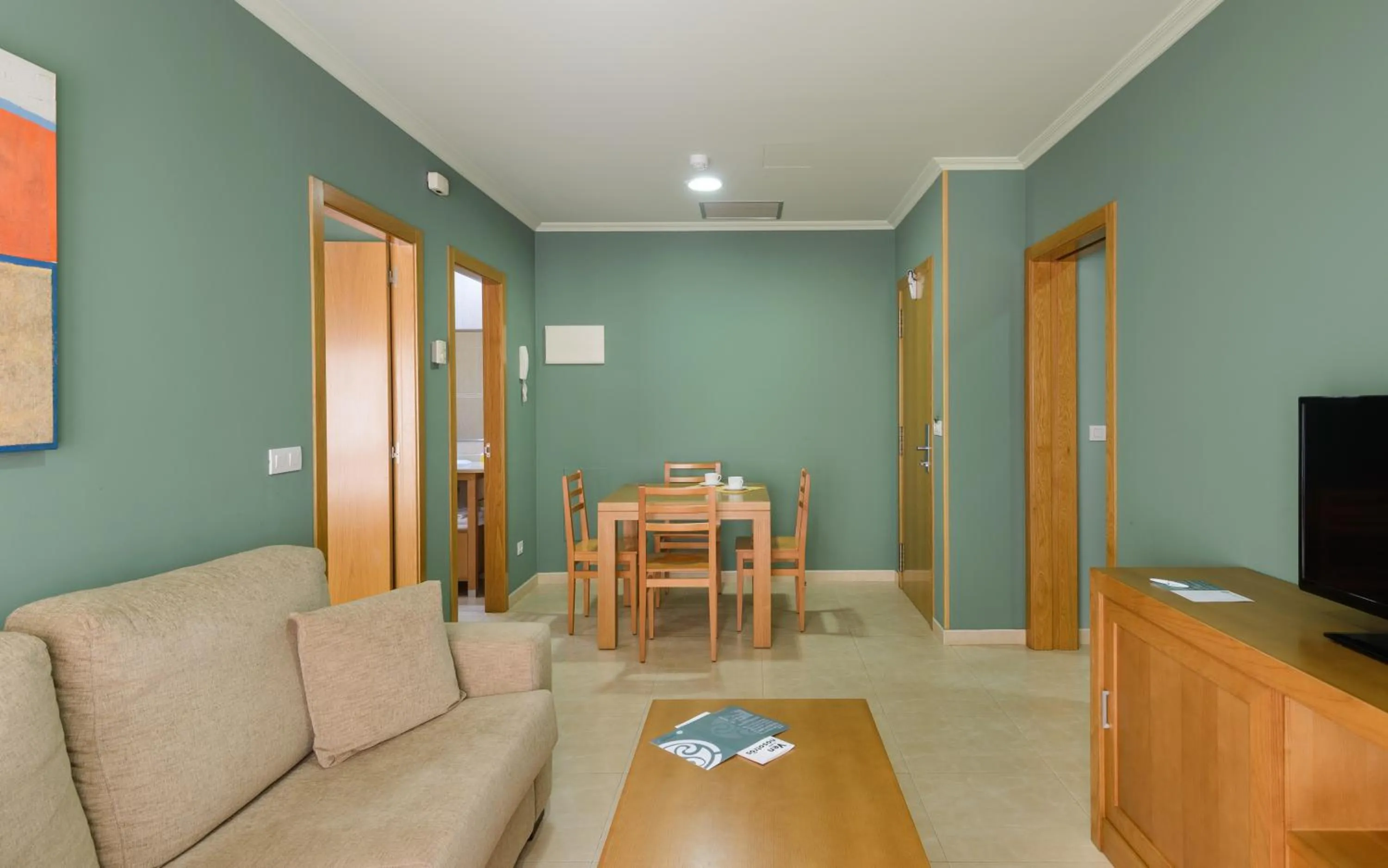 Living room in Apartamentos Trisquel