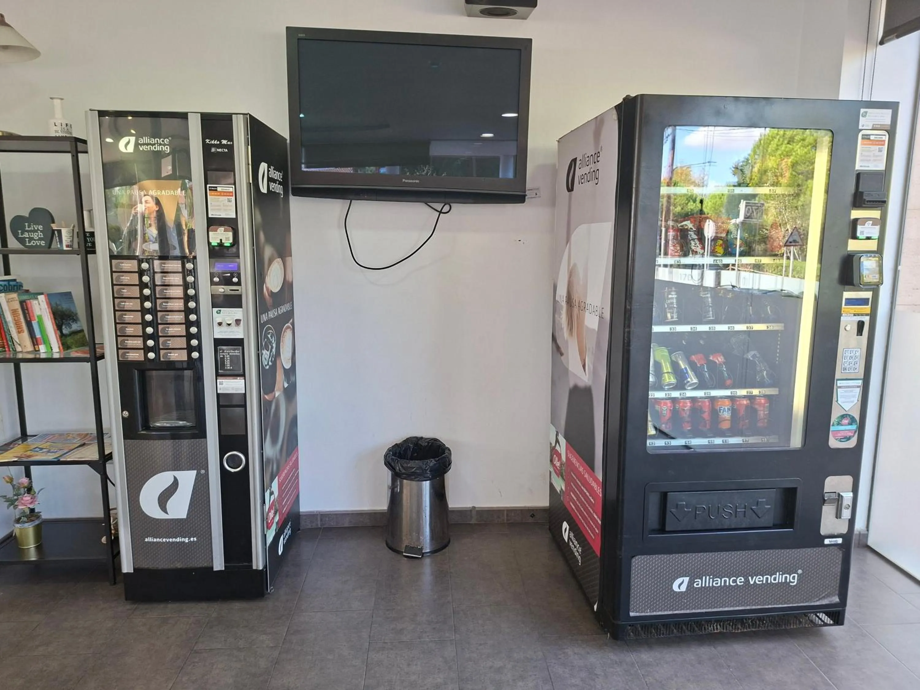 vending machine in Hotel 170
