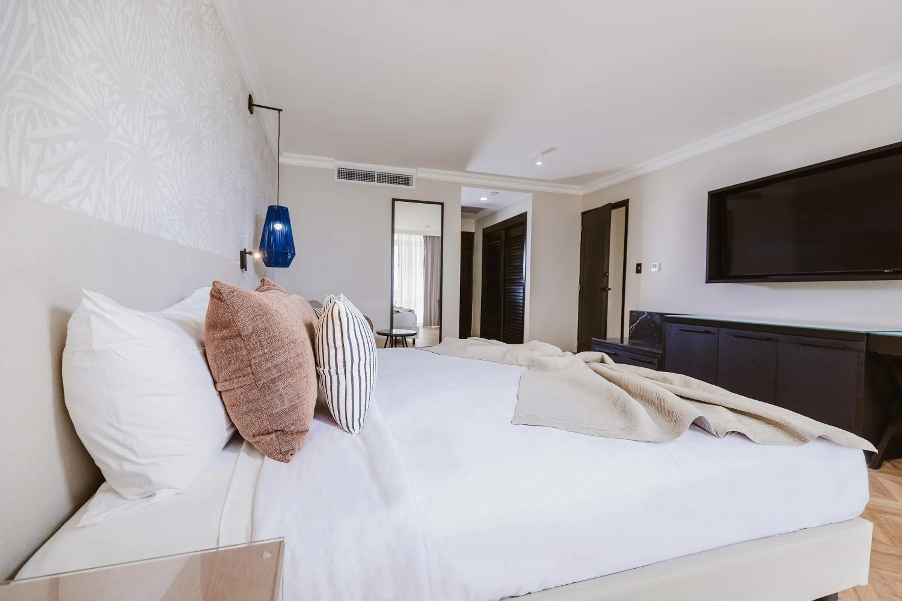 Bed in Dominican Fiesta Hotel