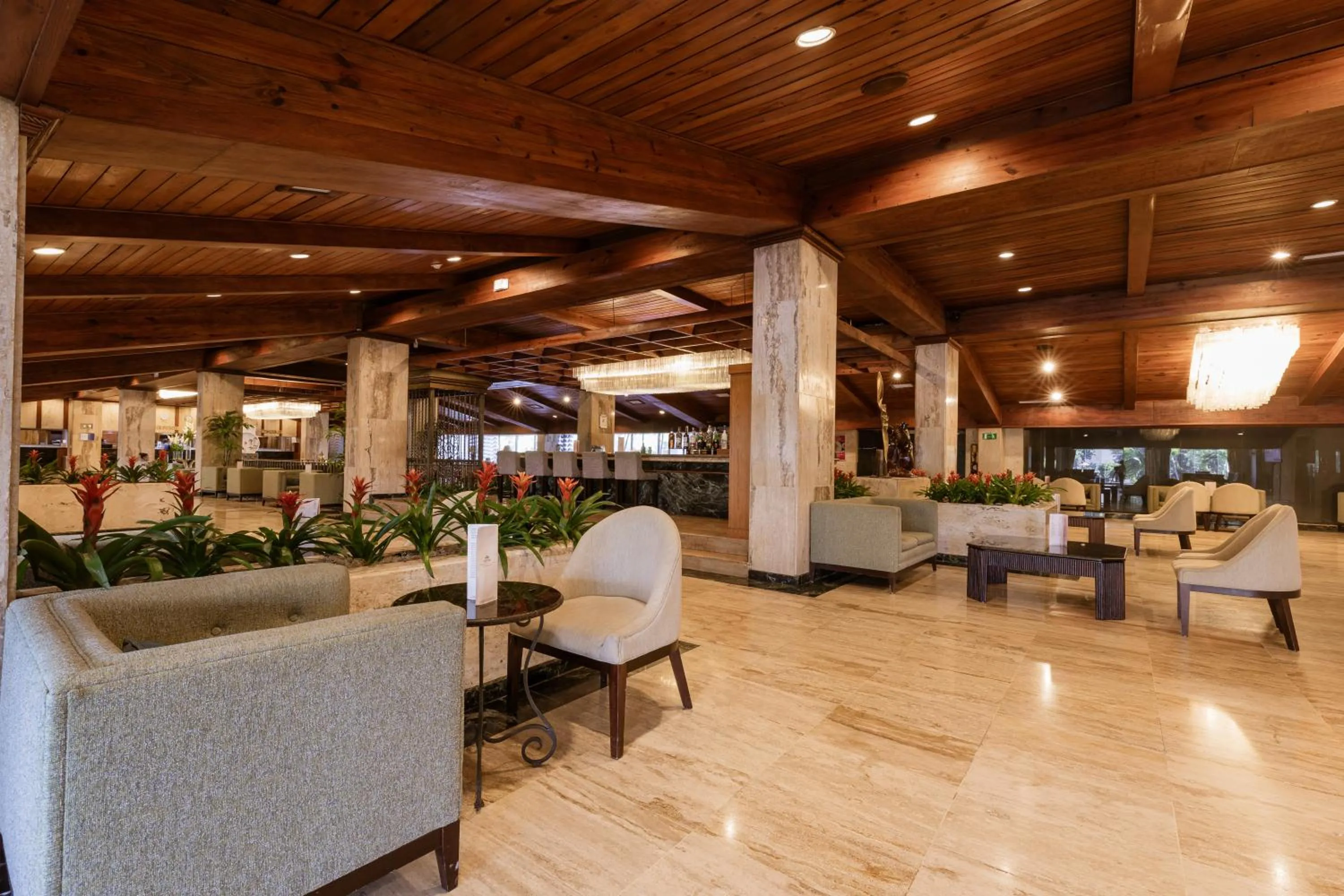 Lobby or reception in Dominican Fiesta Hotel