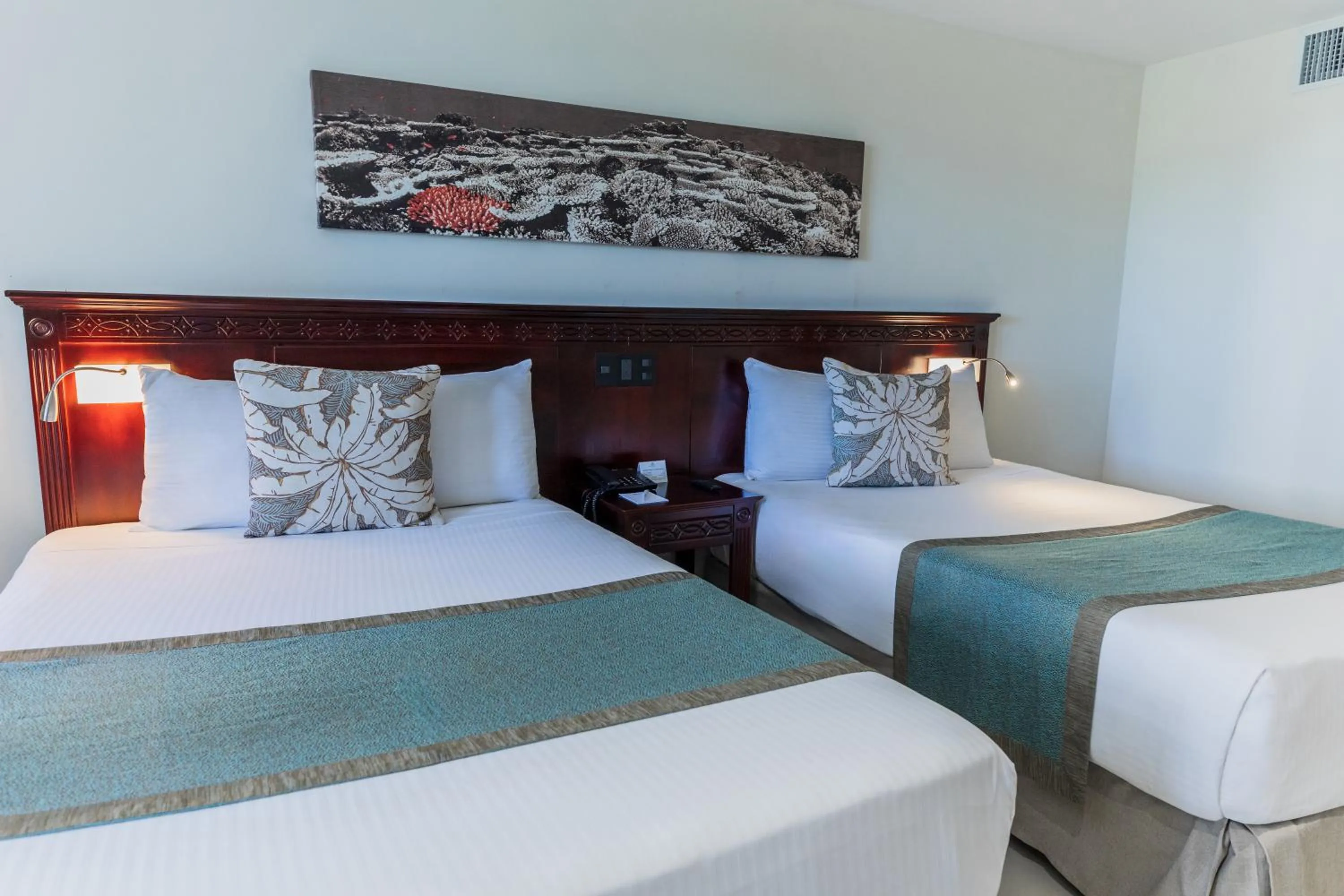 Bed in Dominican Fiesta Hotel