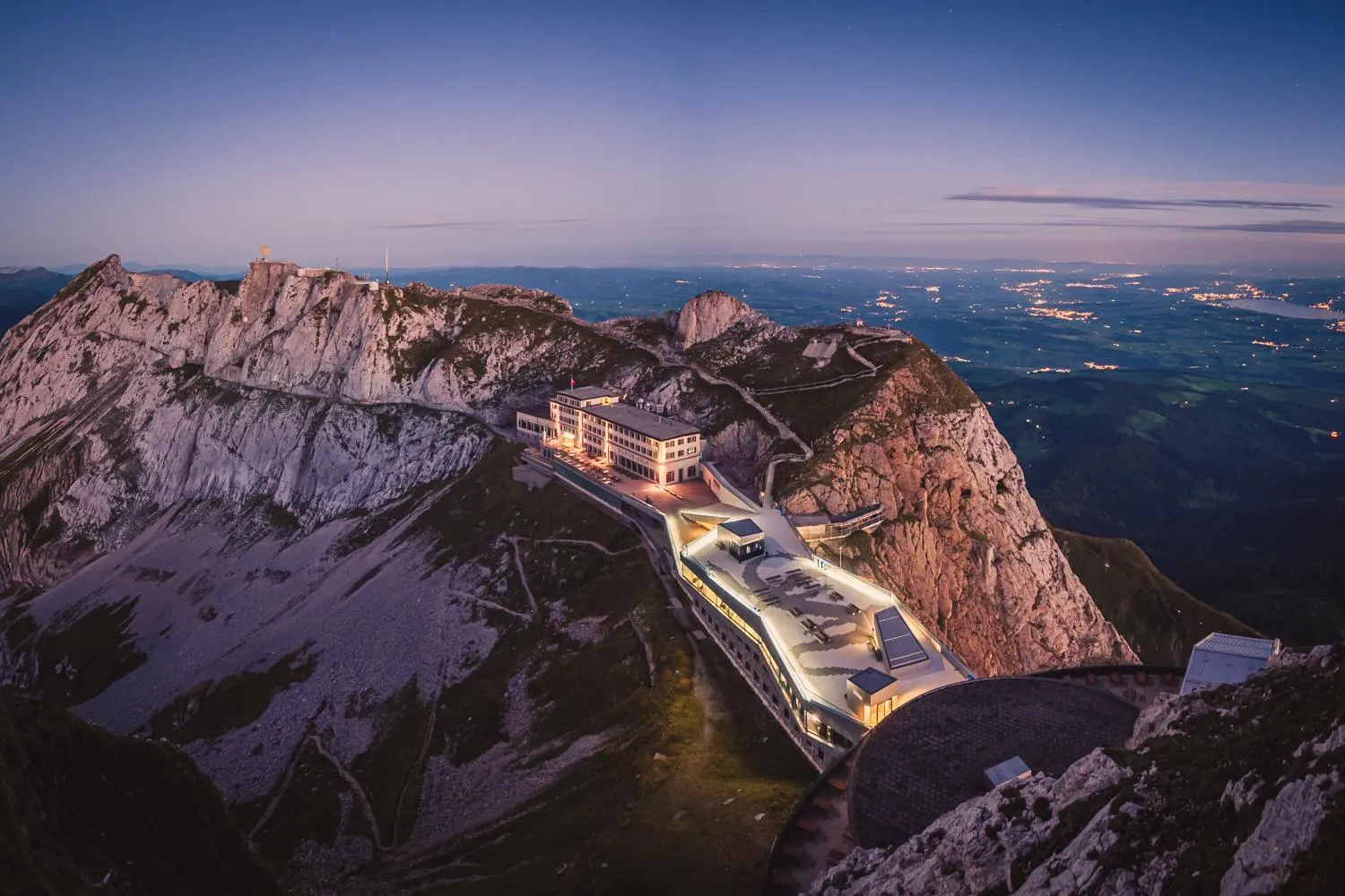 Property building in Hotel Pilatus-Kulm