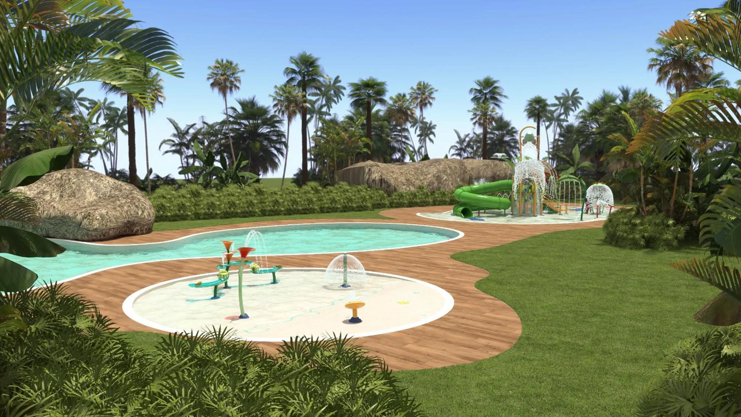 Swimming pool in Palas Pineda