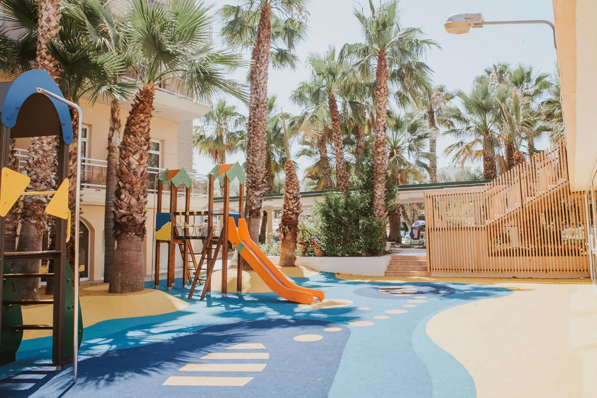 Children play ground in Palas Pineda