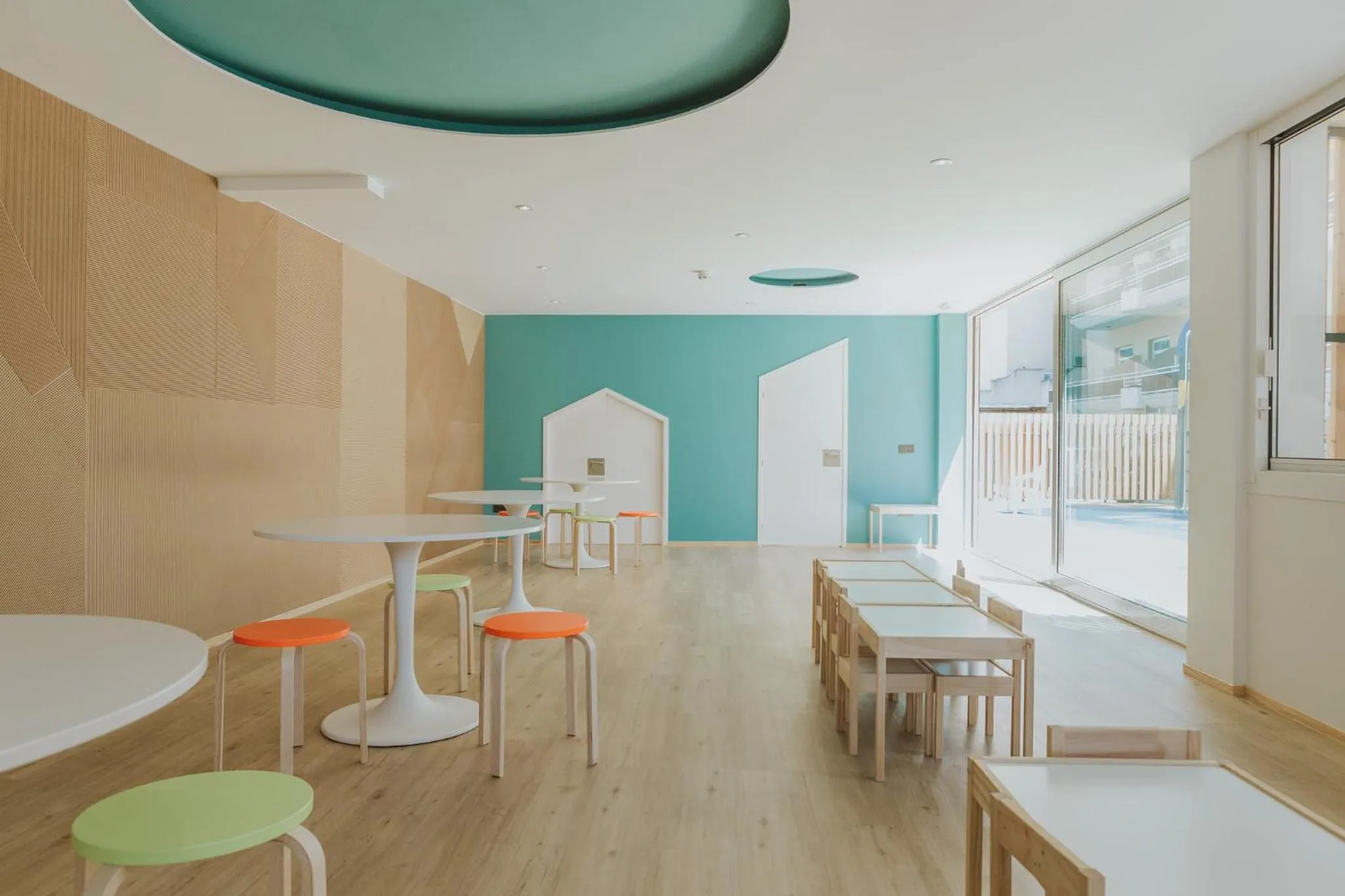 Children play ground in Palas Pineda