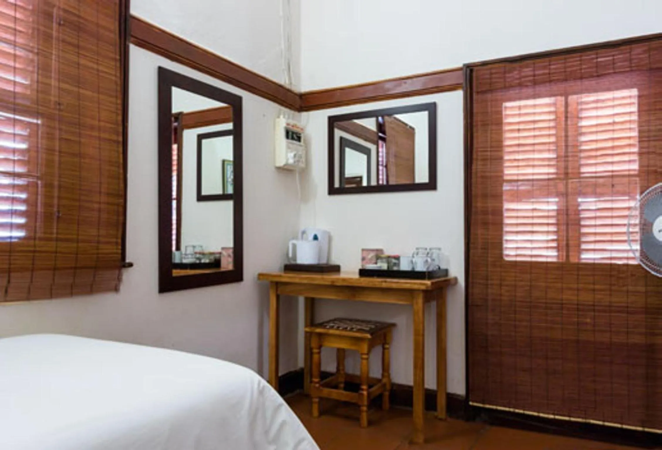 Coffee/tea facilities, Bed in NANNA ROUS' TOWN HOUSE