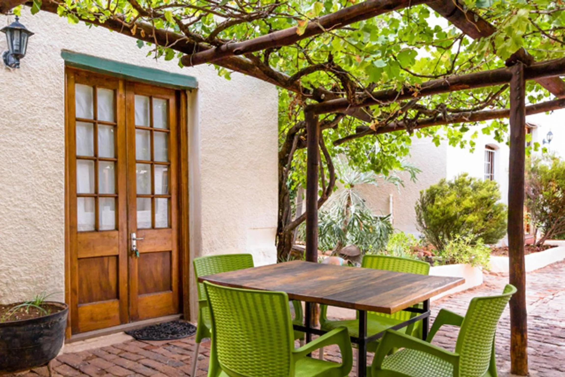 Patio in NANNA ROUS' TOWN HOUSE