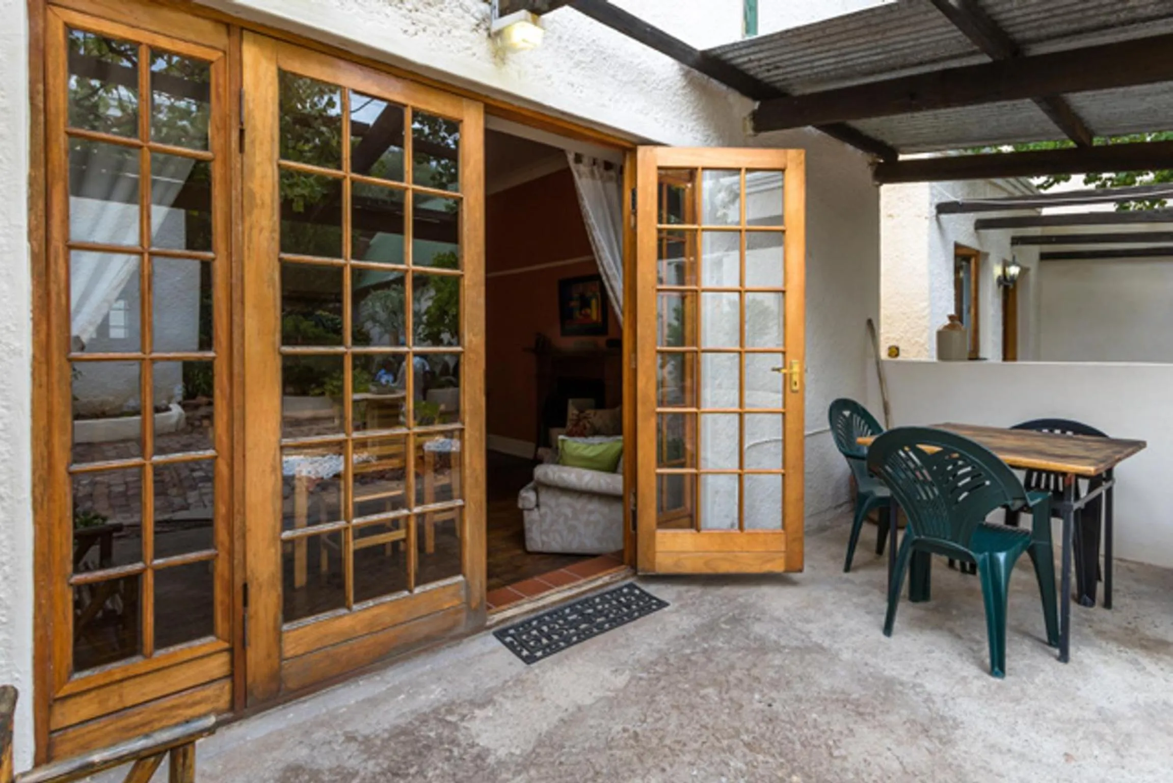 Patio in NANNA ROUS' TOWN HOUSE