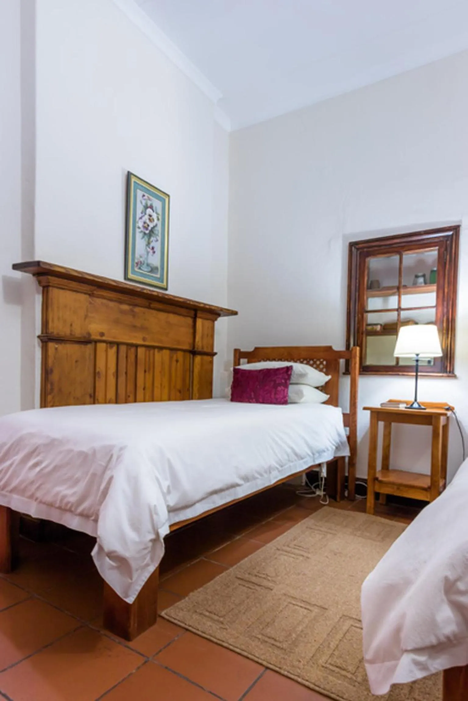 Bed in NANNA ROUS' TOWN HOUSE