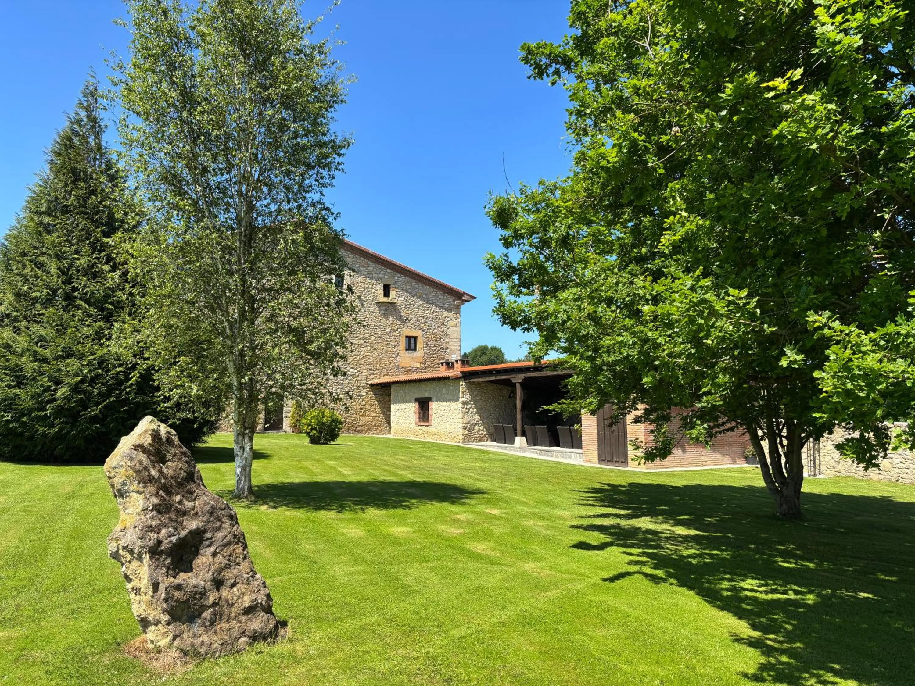 Garden in Hotel Casona Los Caballeros