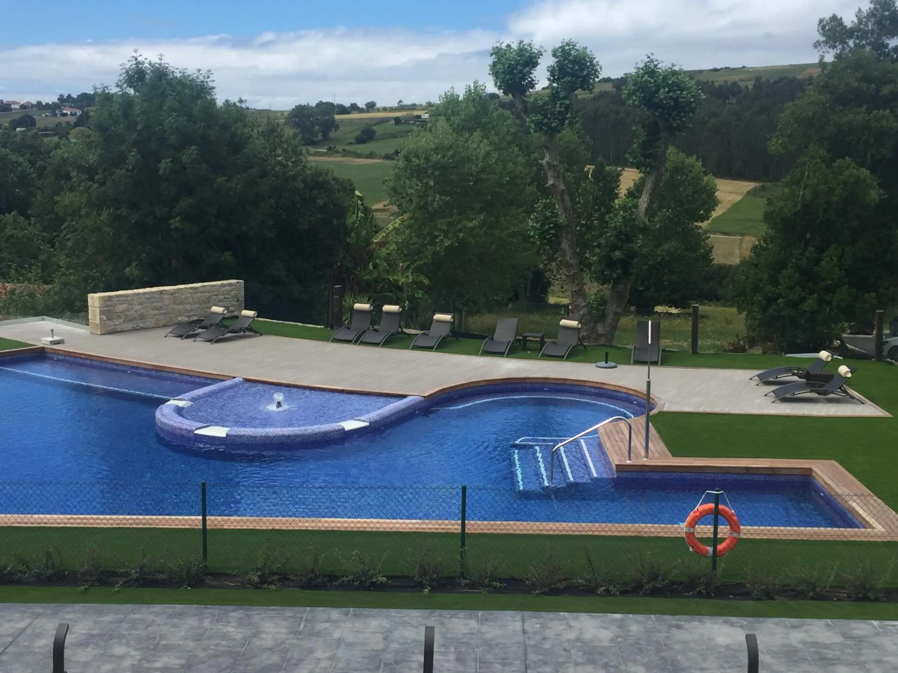 Pool view in Hotel Marfrei