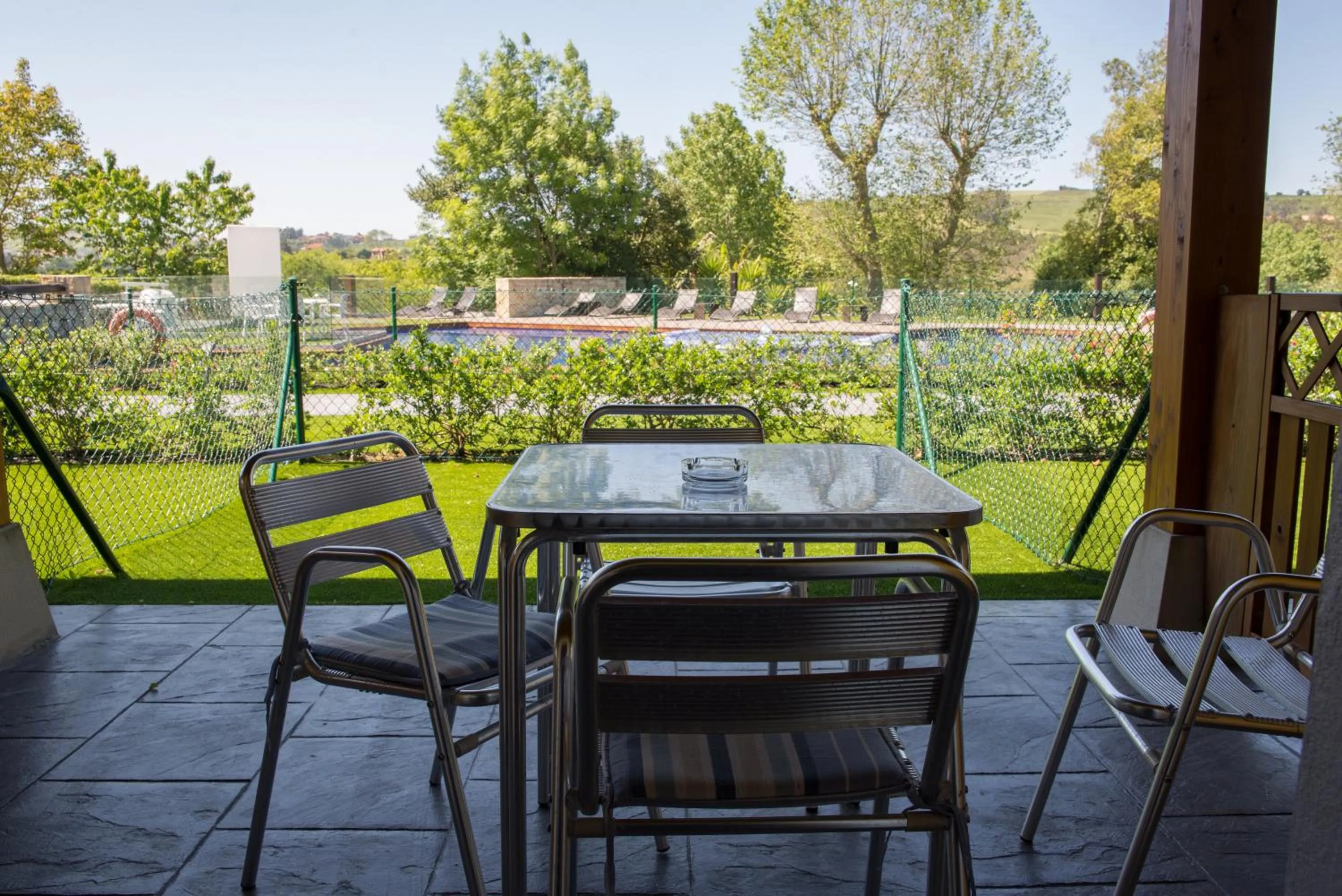 Patio in Hotel Marfrei