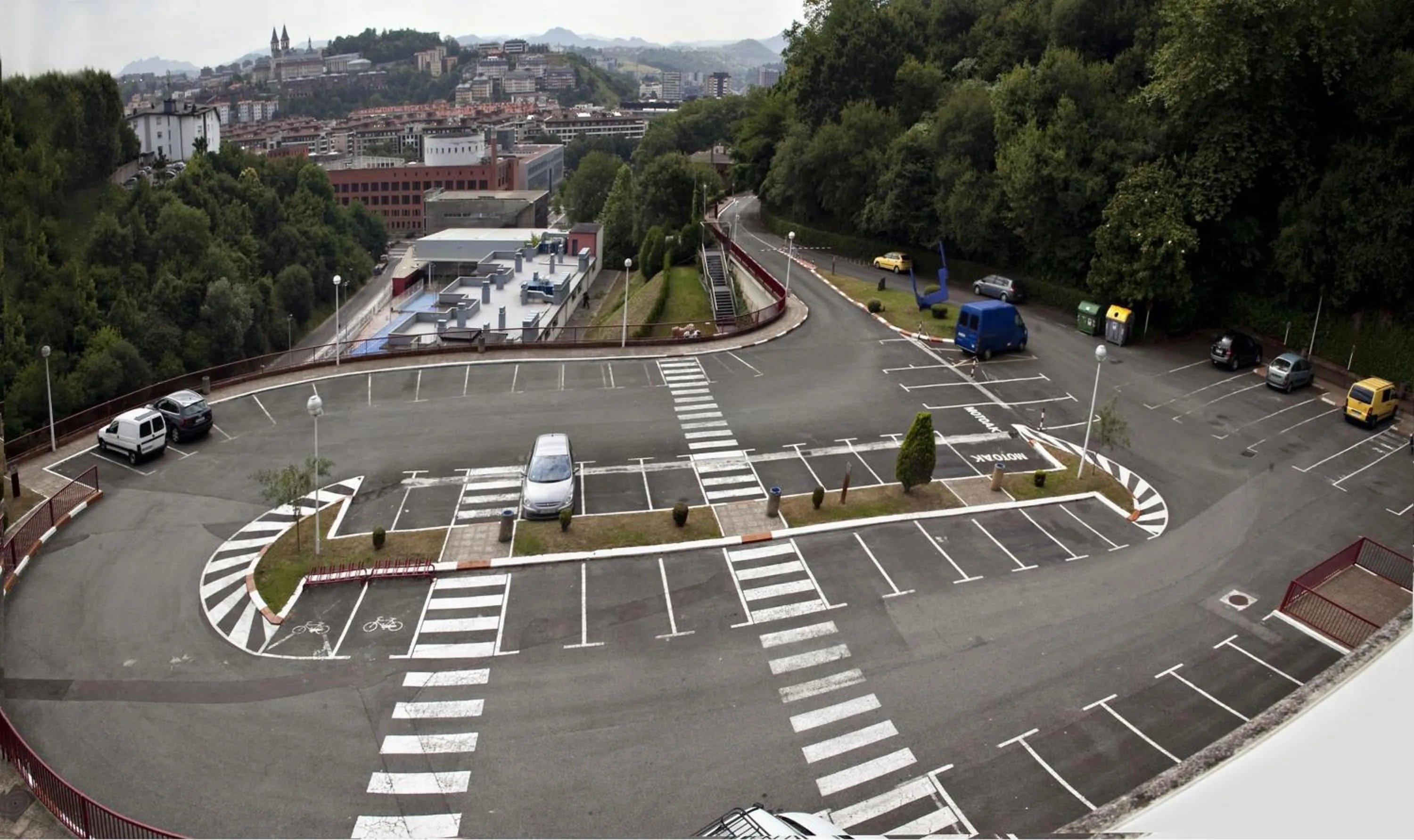 Bird's eye view in Olarain