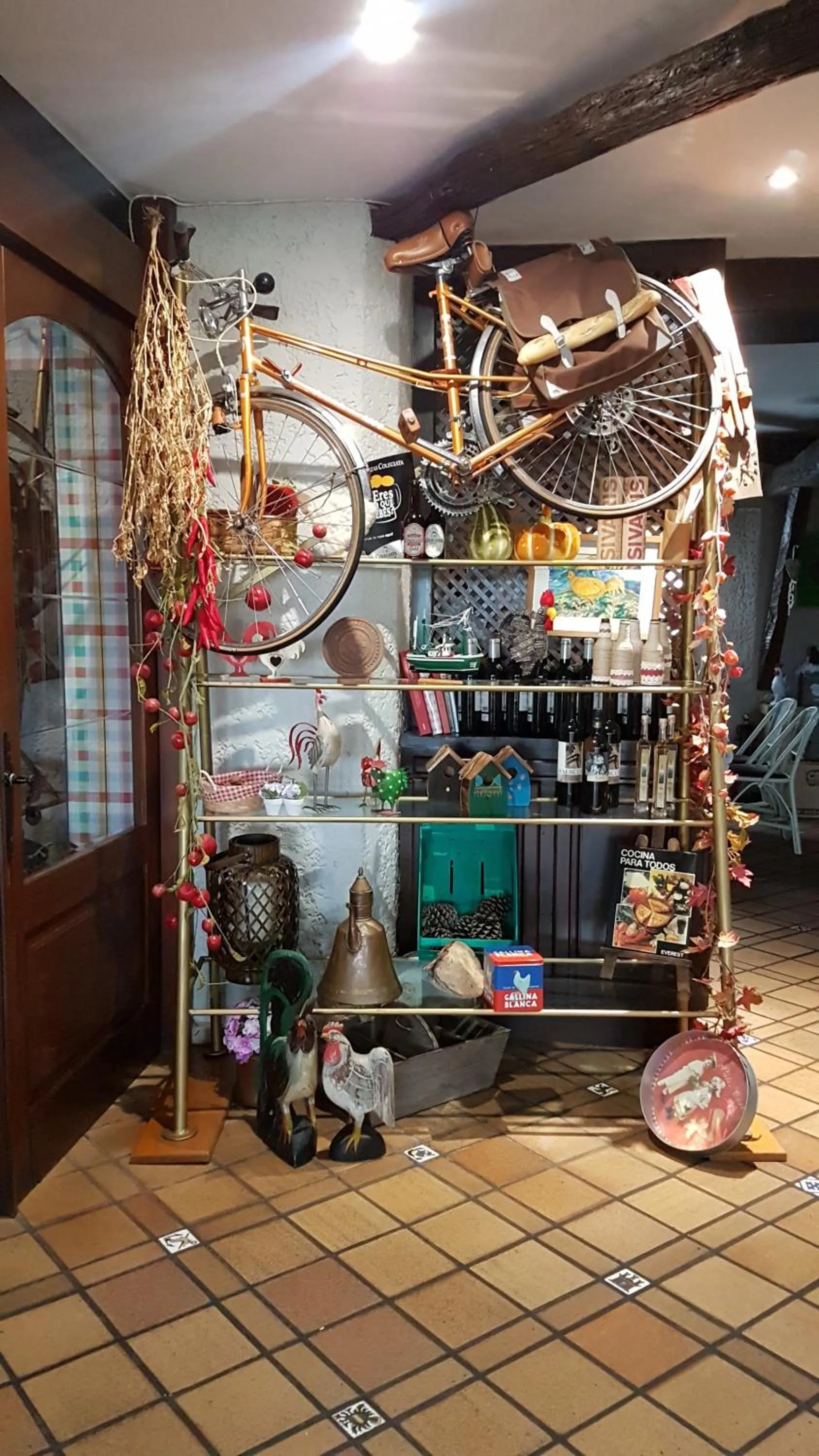 Decorative detail in Hotel Colegiata