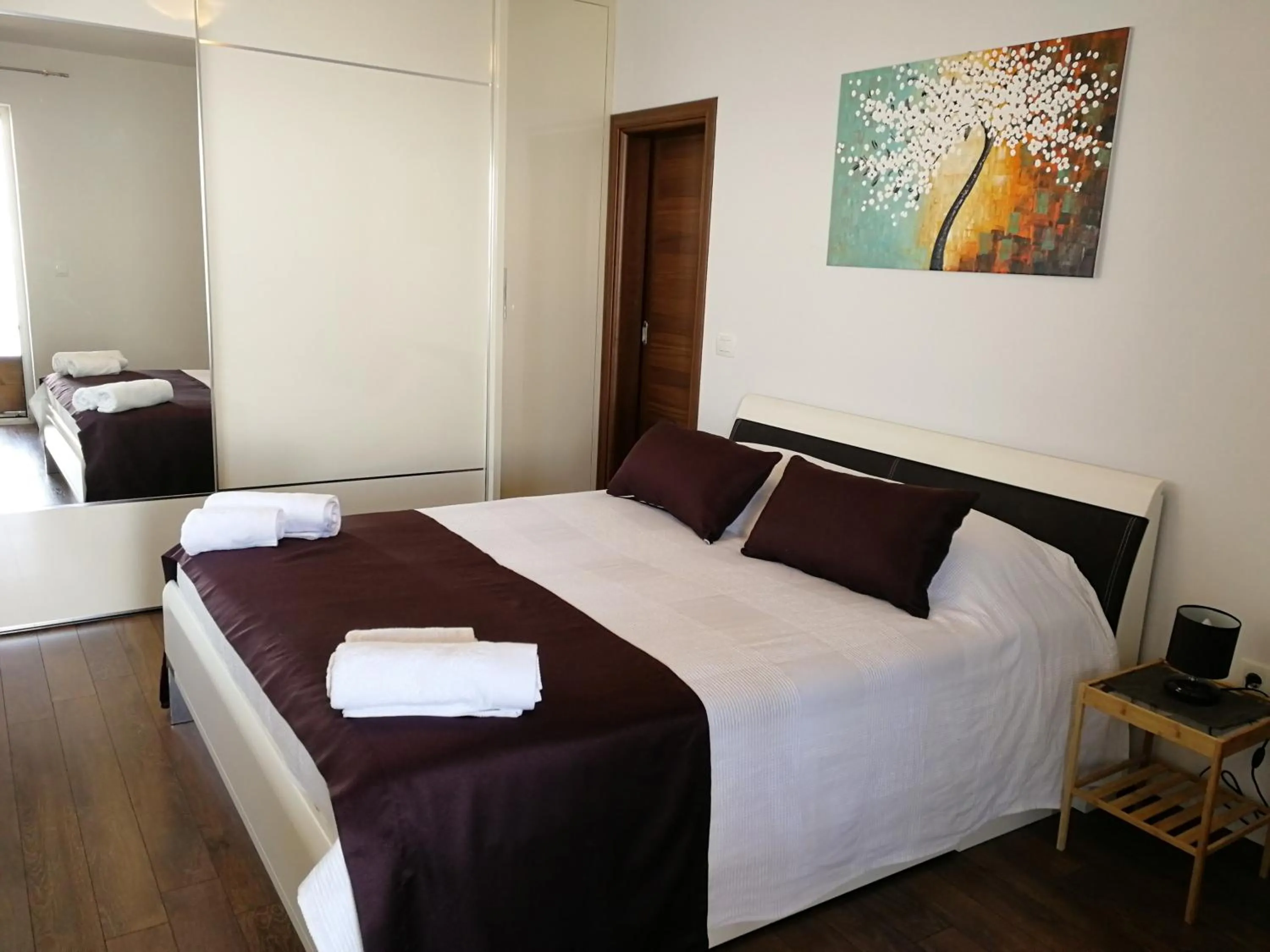 Bed in Apartment Antunovic
