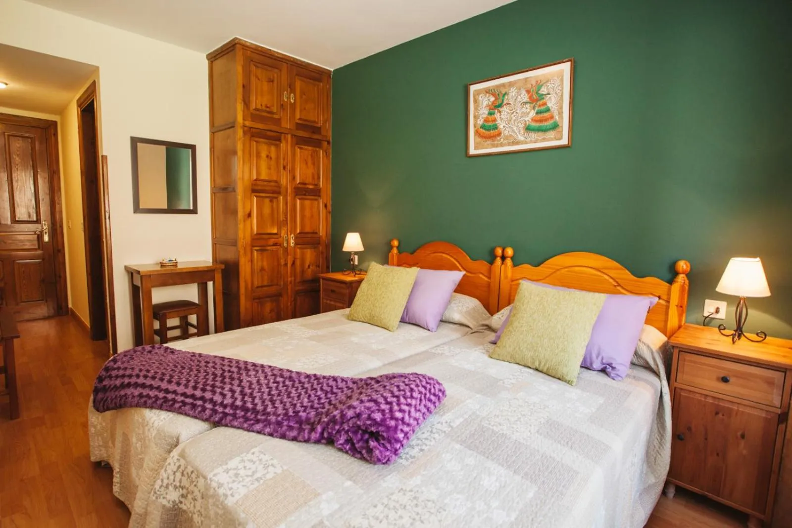 Photo of the whole room, Bed in Hotel Rural El Molino