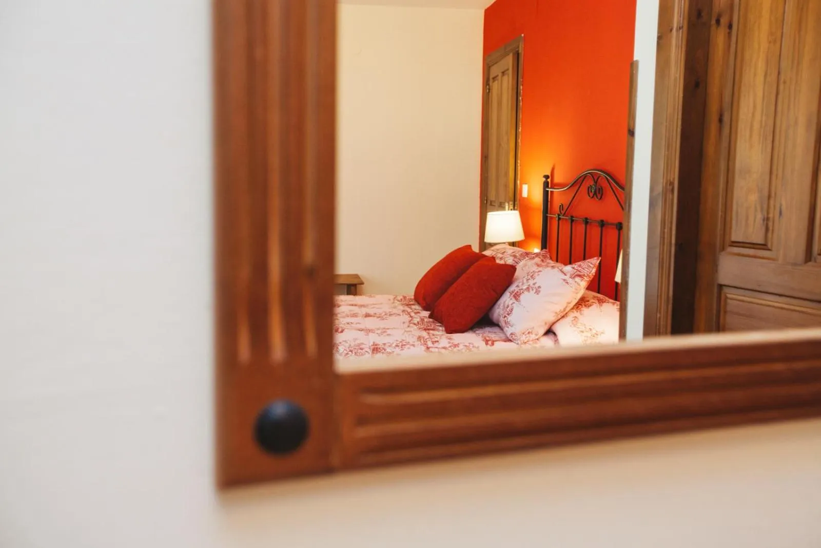 Decorative detail, Bed in Hotel Rural El Molino