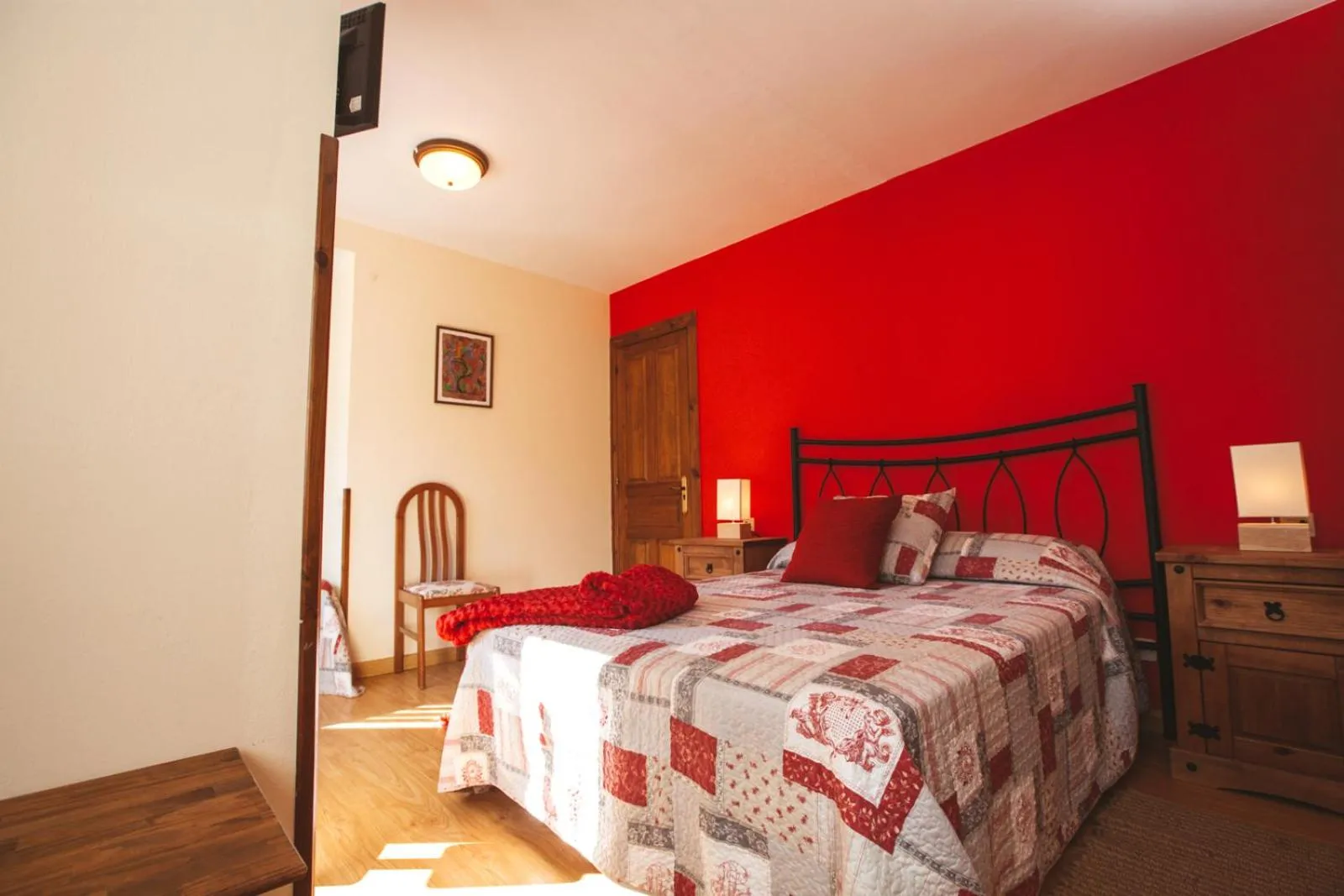 Photo of the whole room, Bed in Hotel Rural El Molino