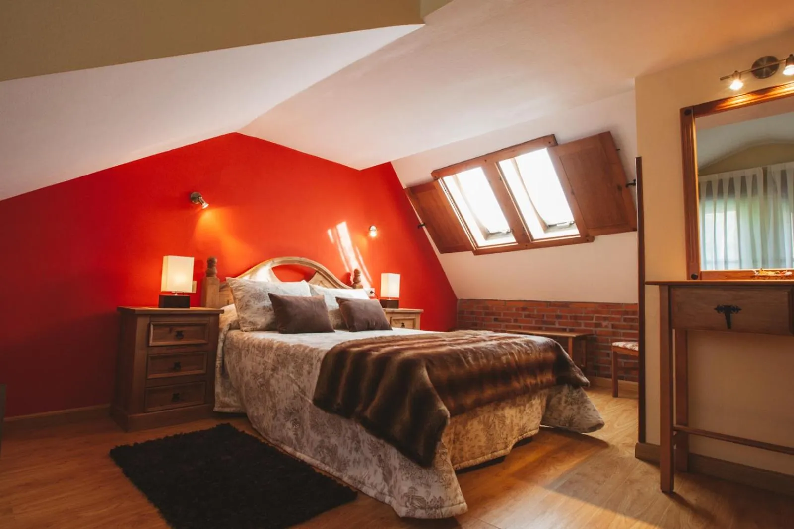 Photo of the whole room, Bed in Hotel Rural El Molino