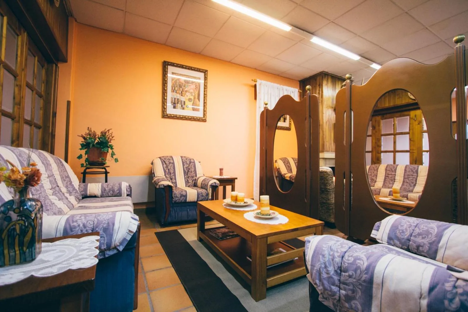 Living room in Hotel Rural El Molino