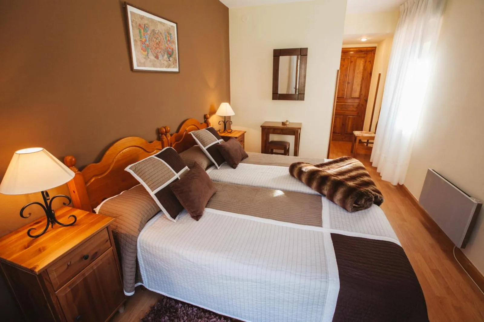 Photo of the whole room, Bed in Hotel Rural El Molino