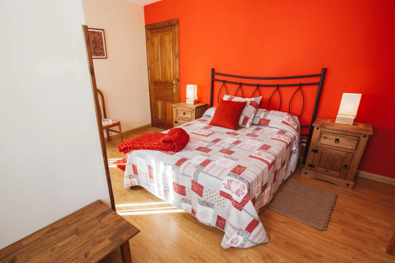 Photo of the whole room, Bed in Hotel Rural El Molino