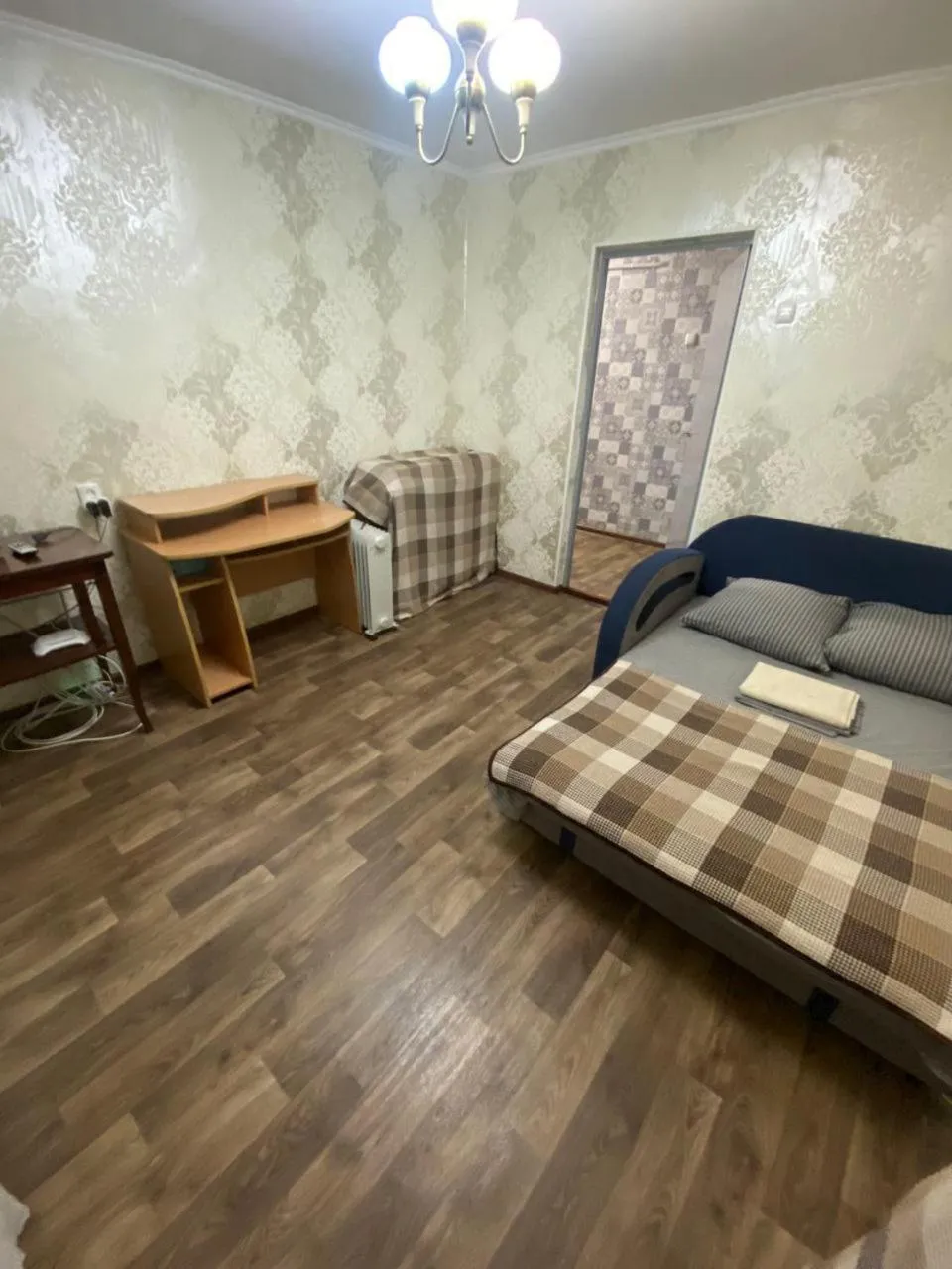 Bed in Inn Khlibodarskiy