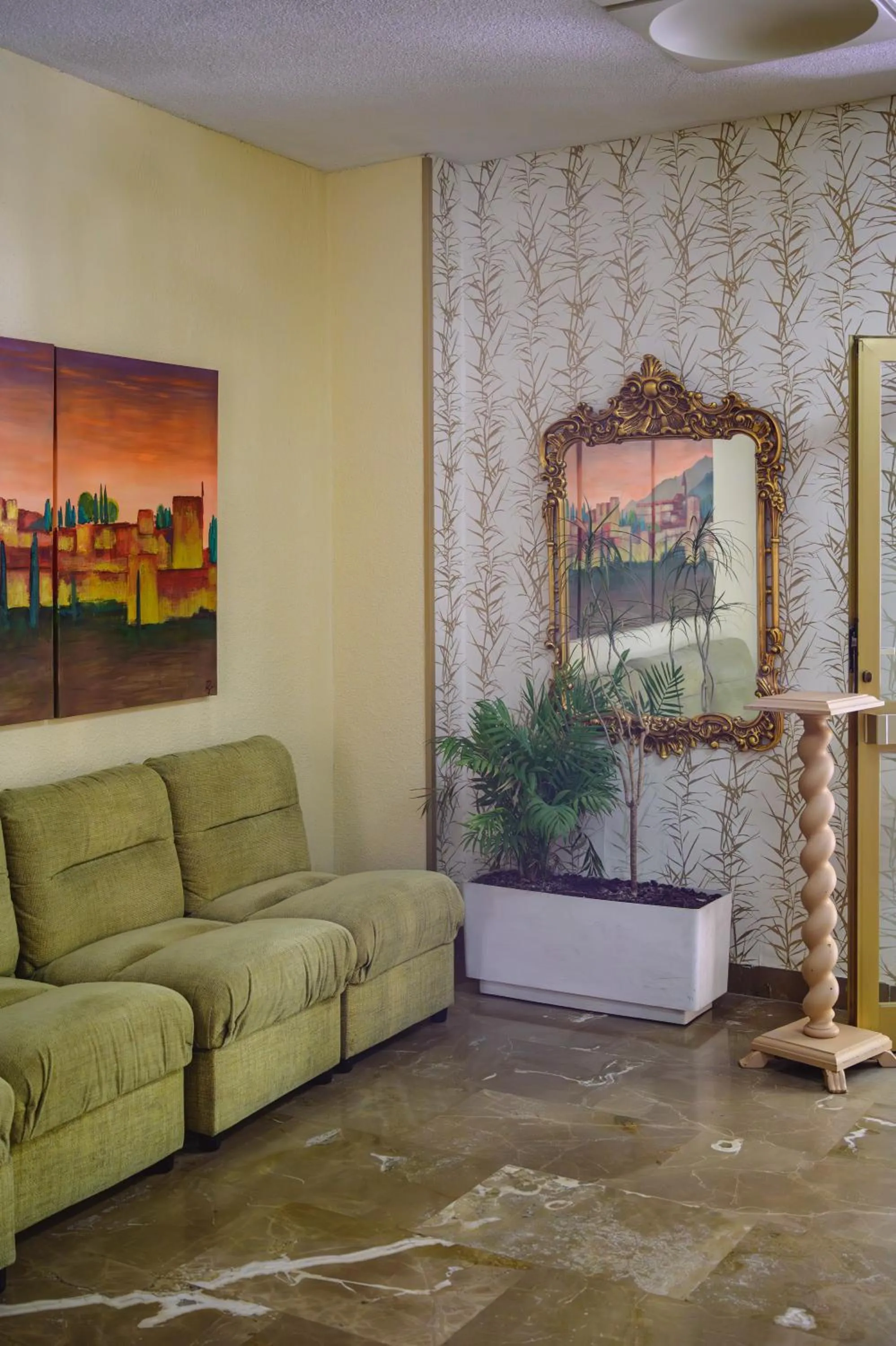 Living room in Hotel Paraíso