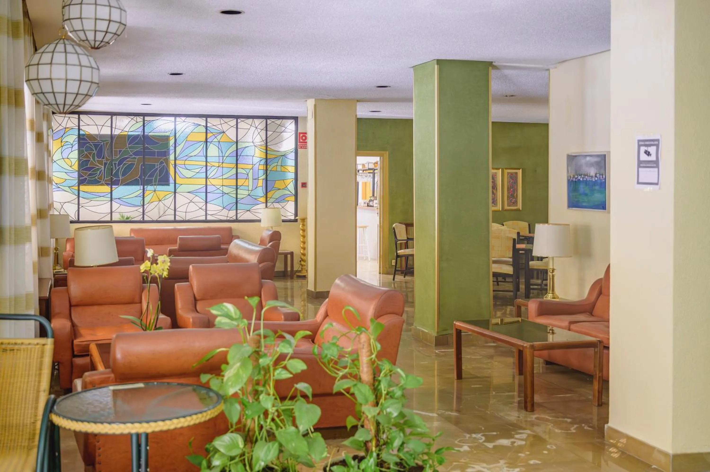 Living room in Hotel Paraíso