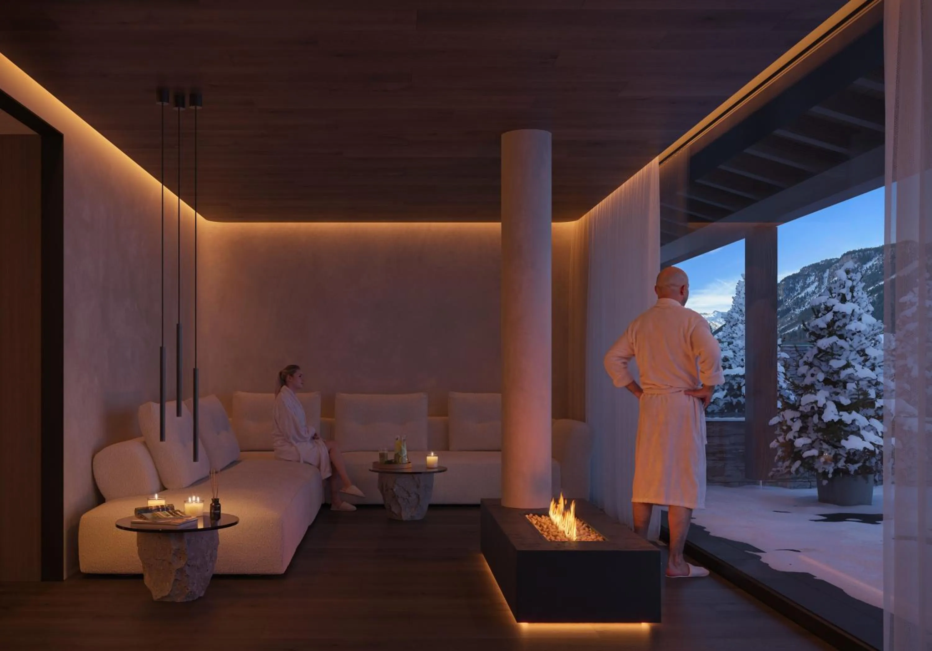 Spa and wellness centre/facilities in Hotel MIM Baqueira Luxury & SPA