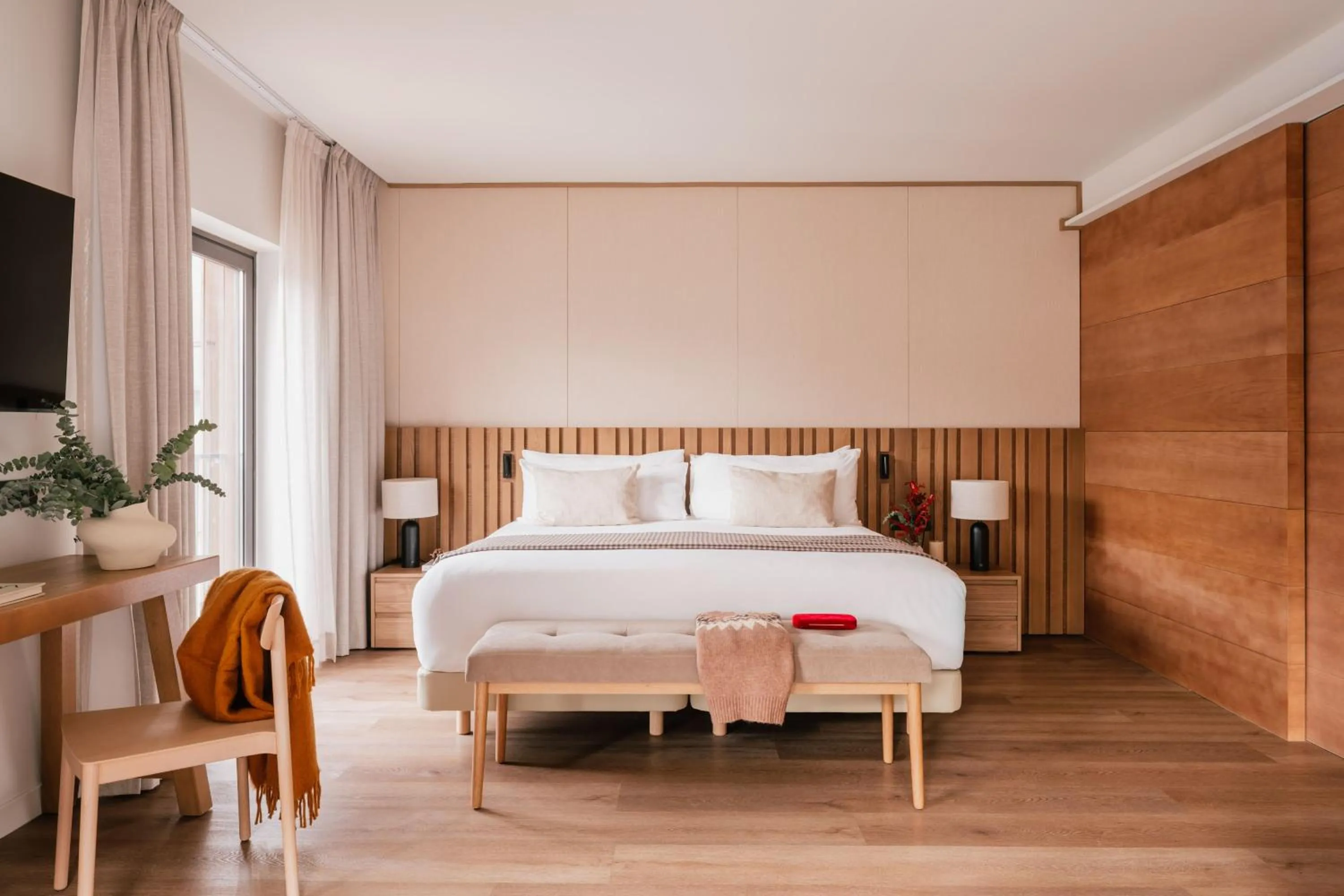 Bed in MiM Baqueira Meliá Collection