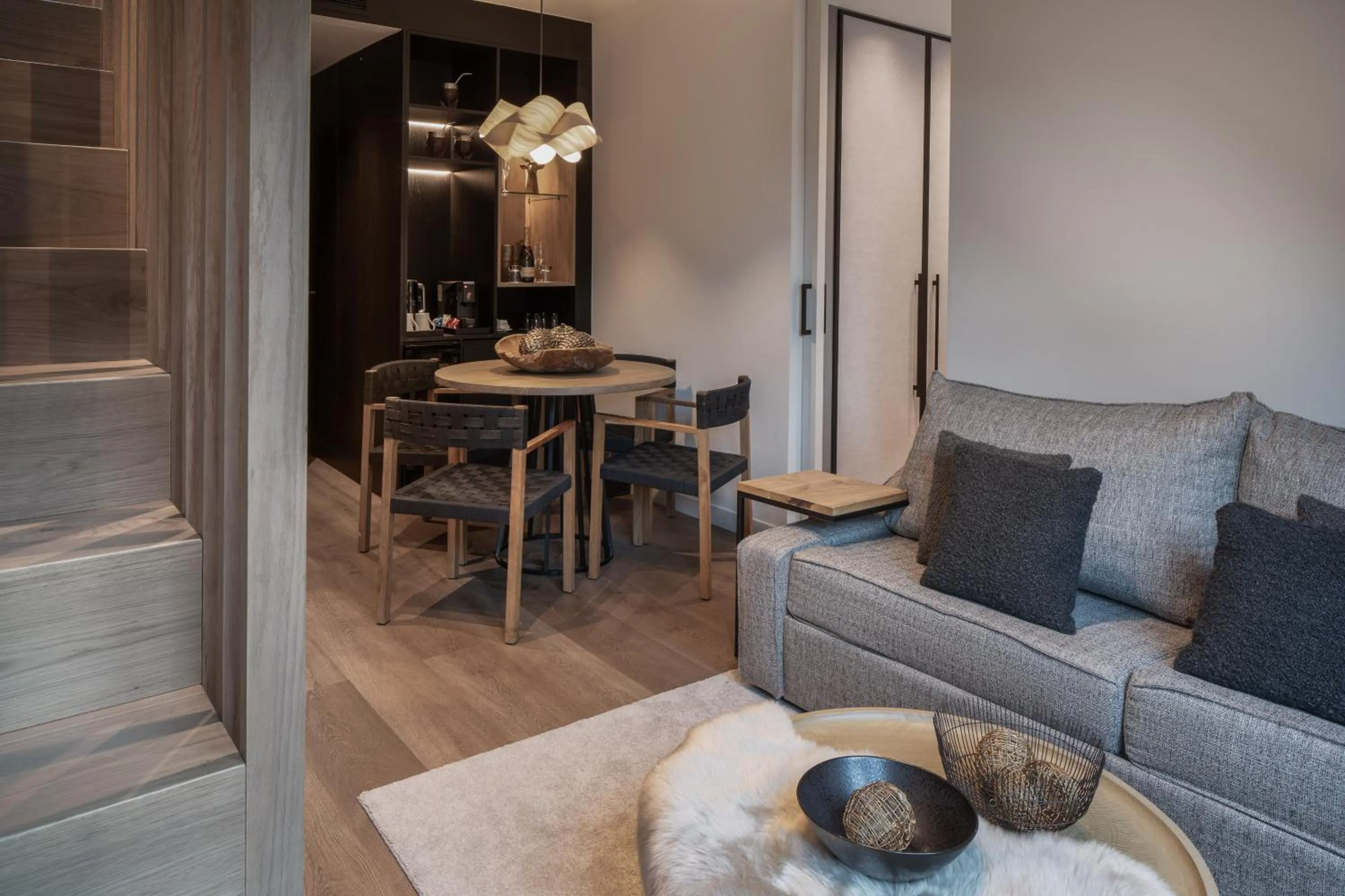 Living room in Hotel MIM Baqueira Luxury & SPA