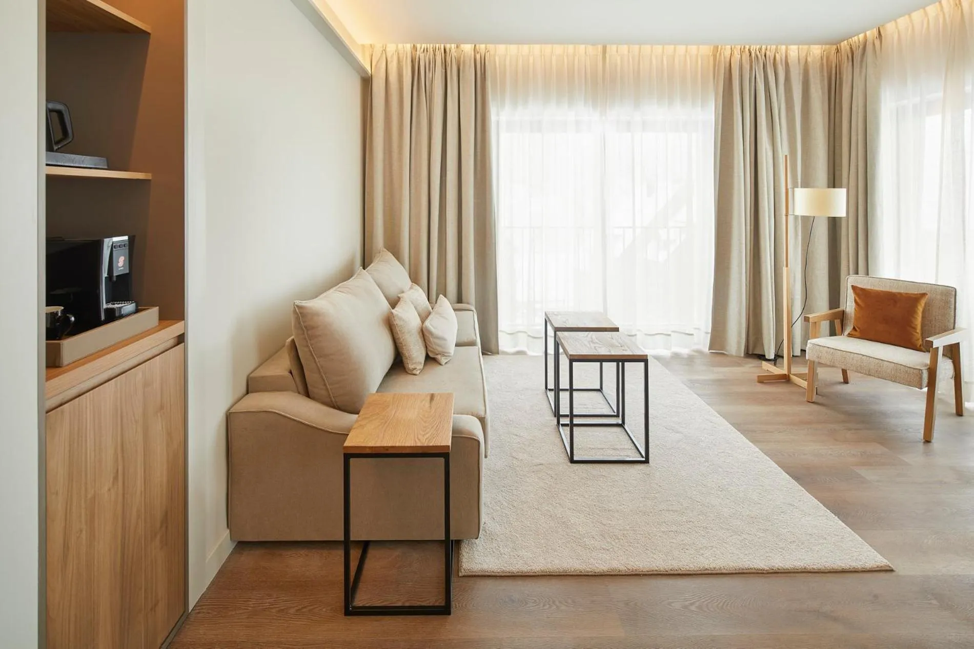 Living room in Hotel MIM Baqueira Luxury & SPA