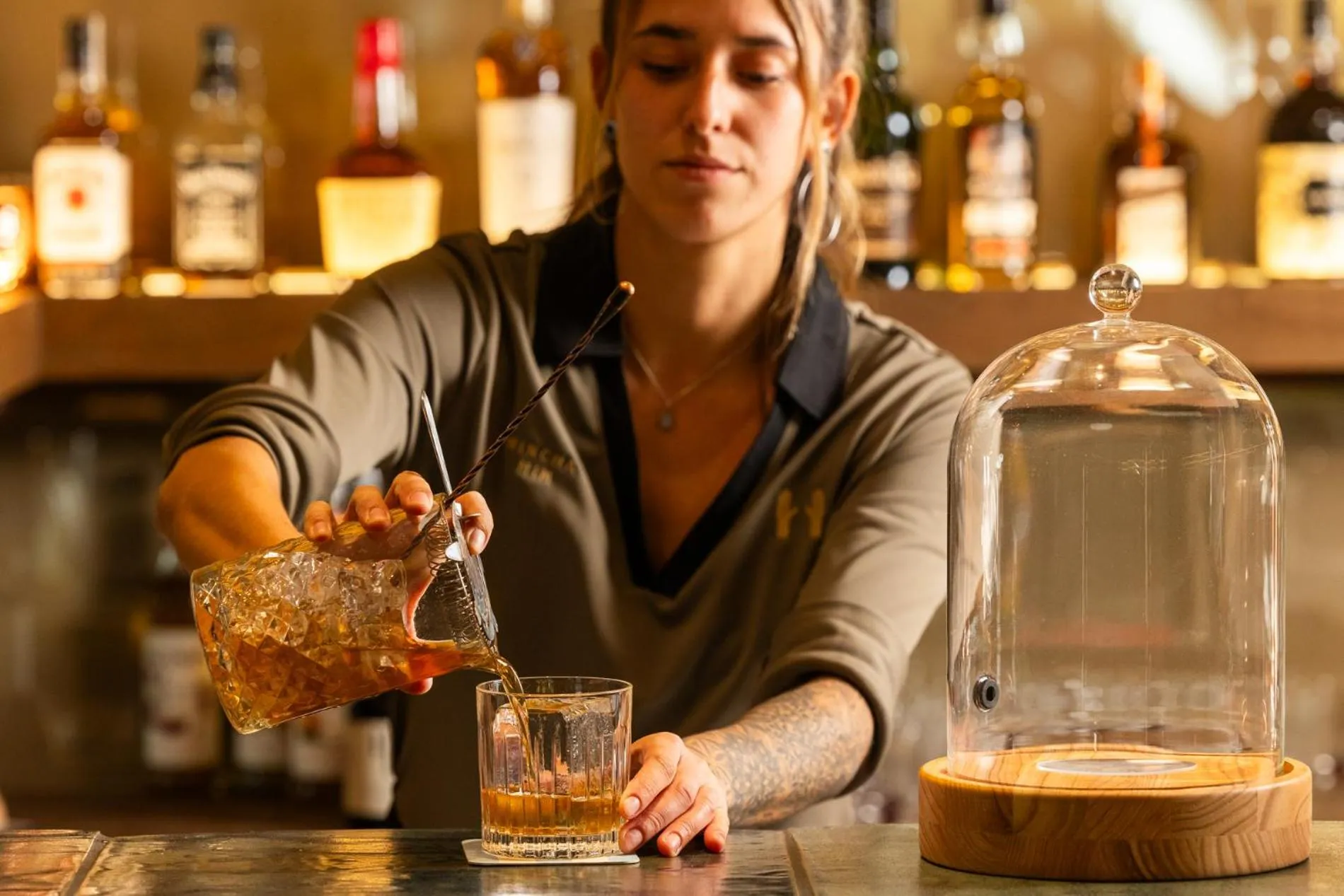 Lounge or bar in Hotel MIM Baqueira Luxury & SPA