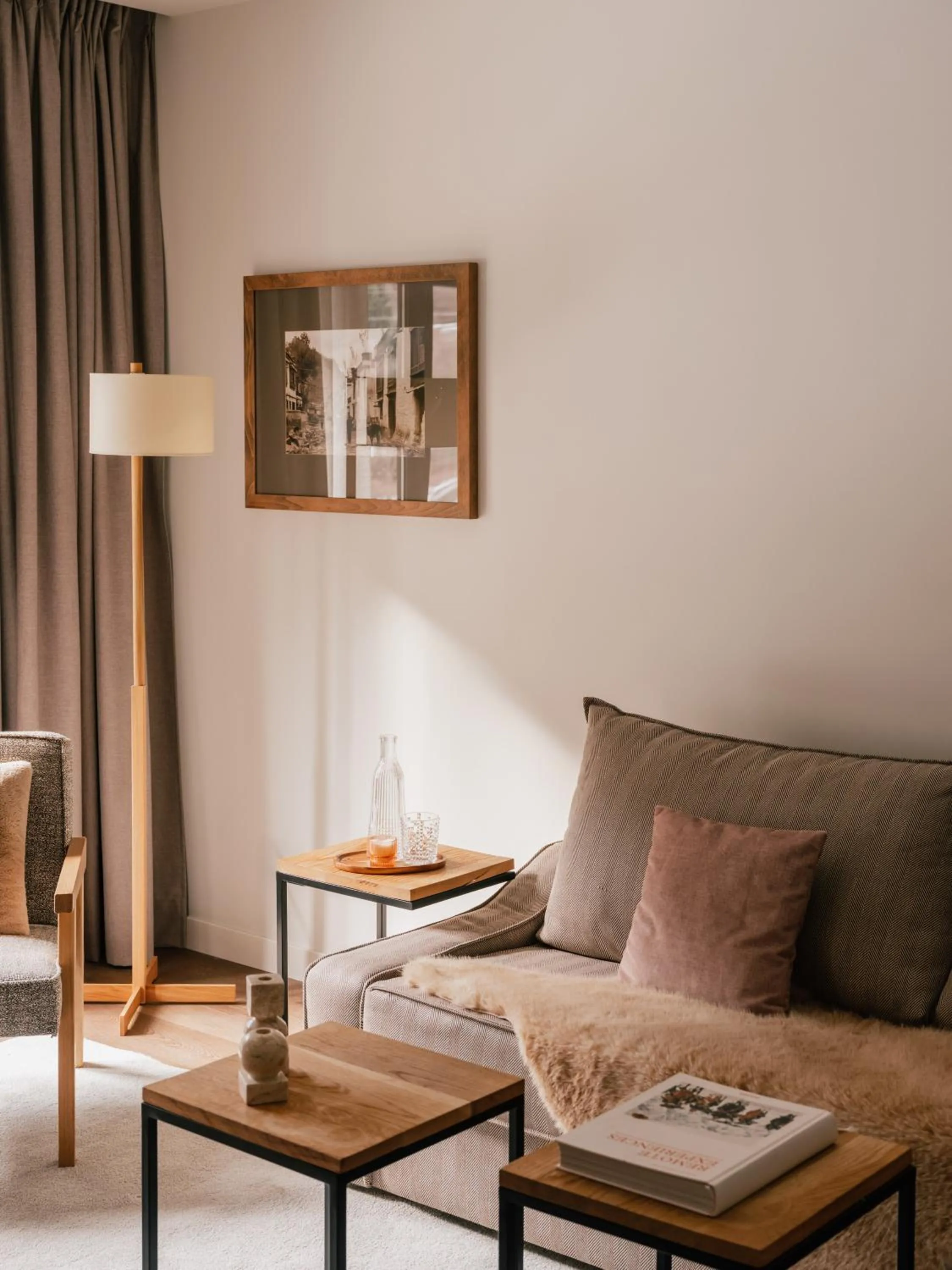 Living room in MIM Baqueira Member of Melia Collection