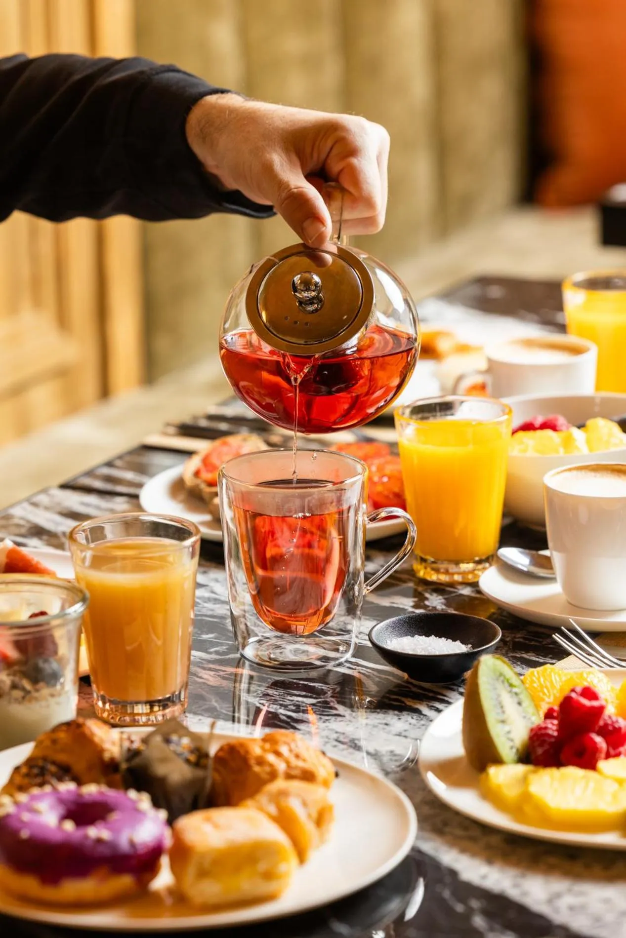 Breakfast in Hotel MIM Baqueira Luxury & SPA