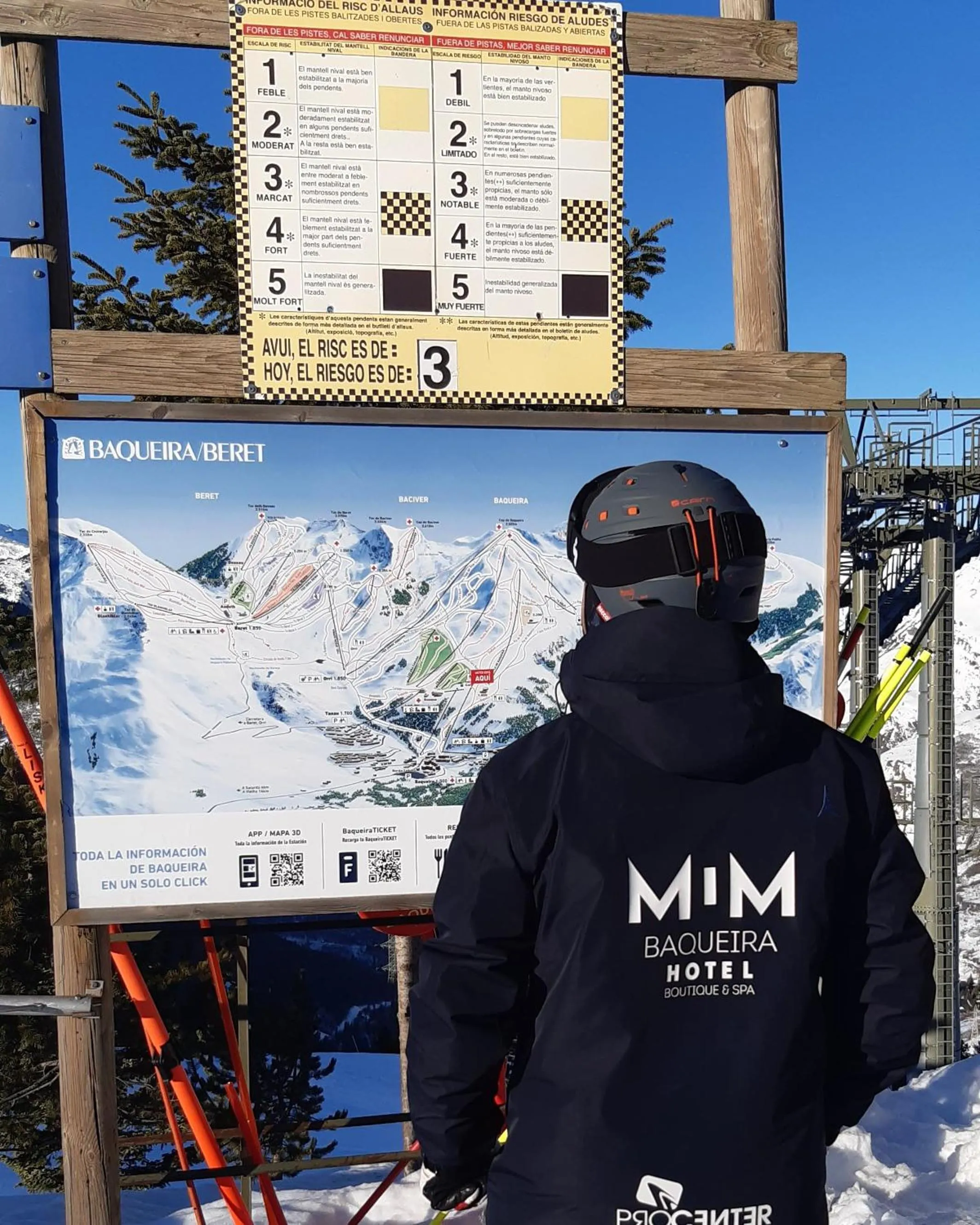 Skiing in Hotel MIM Baqueira Luxury & SPA