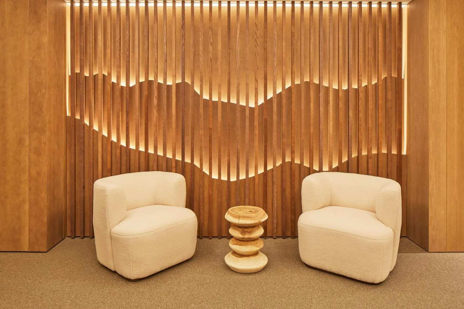 Living room in Hotel MIM Baqueira Luxury & SPA