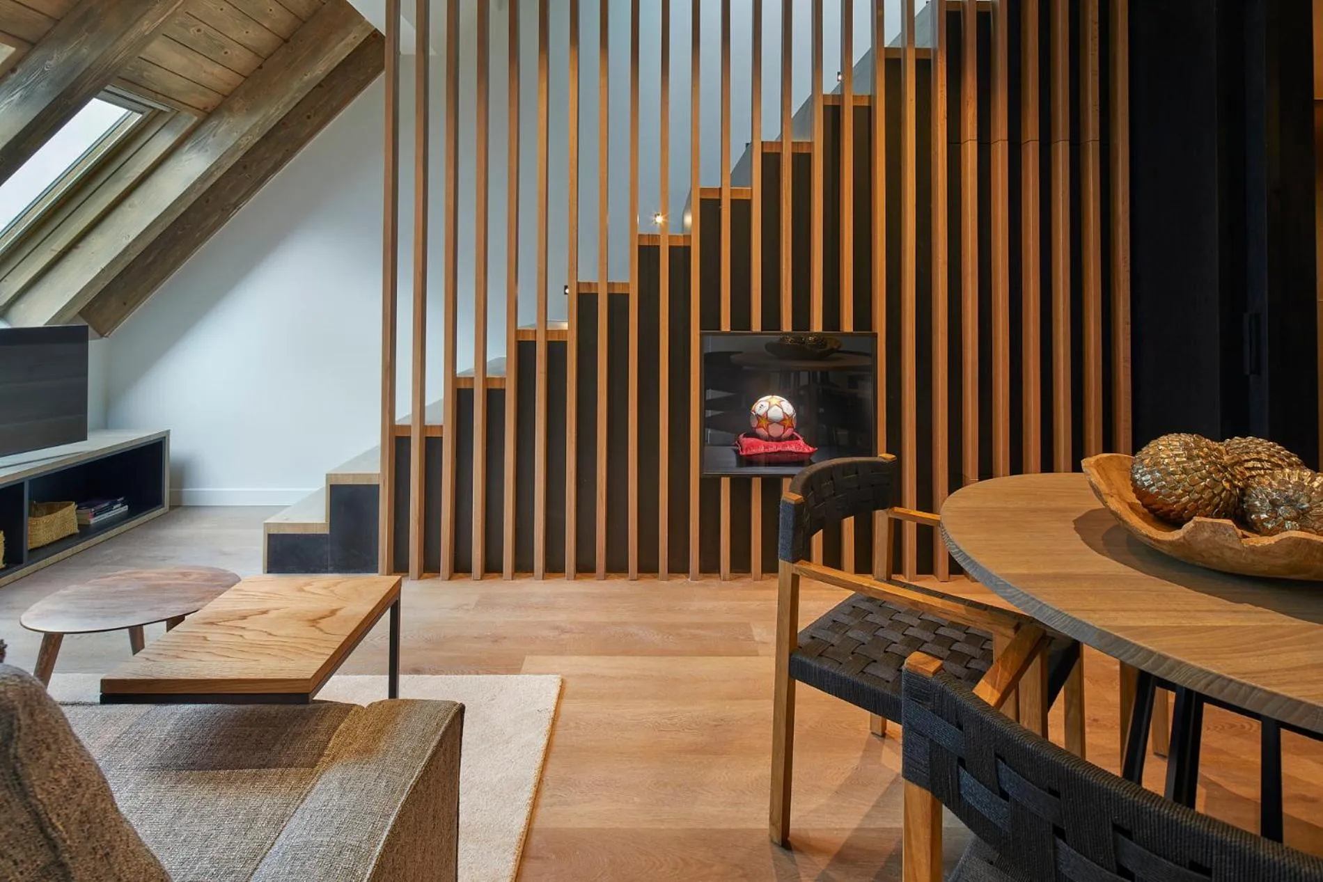 Living room in Hotel MIM Baqueira Luxury & SPA