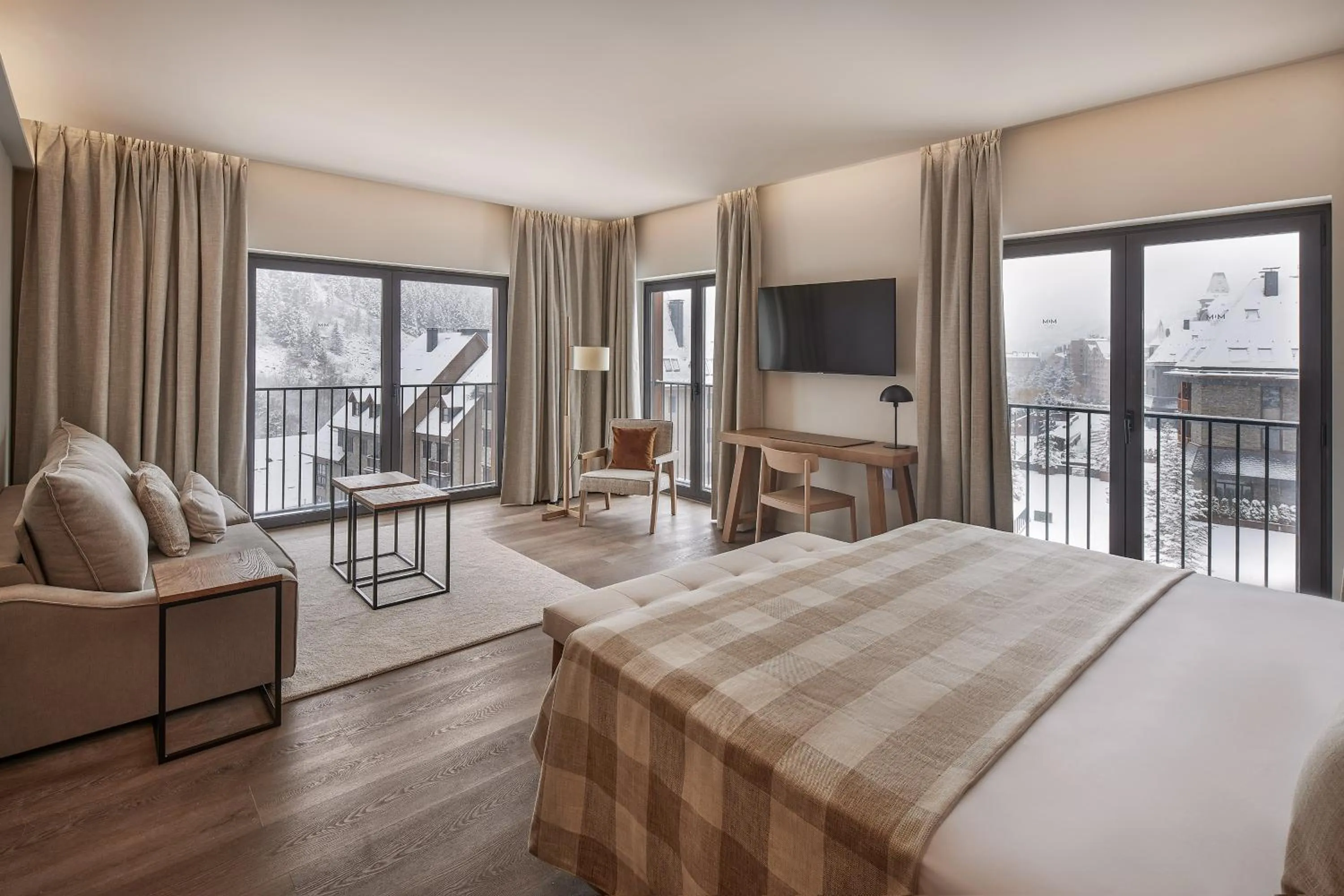 Bed in MIM Baqueira Member of Melia Collection