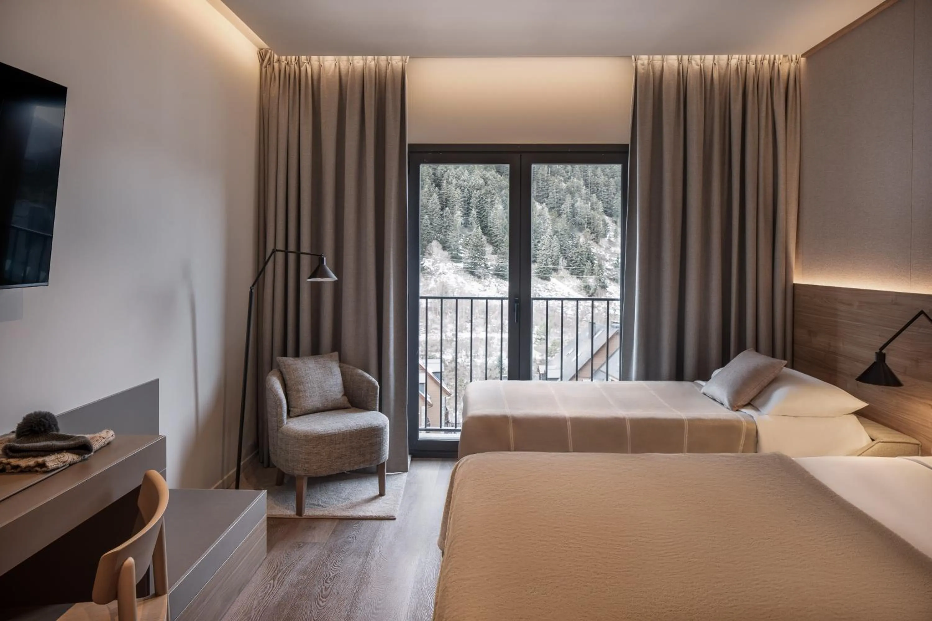 Bed in MIM Baqueira Member of Melia Collection