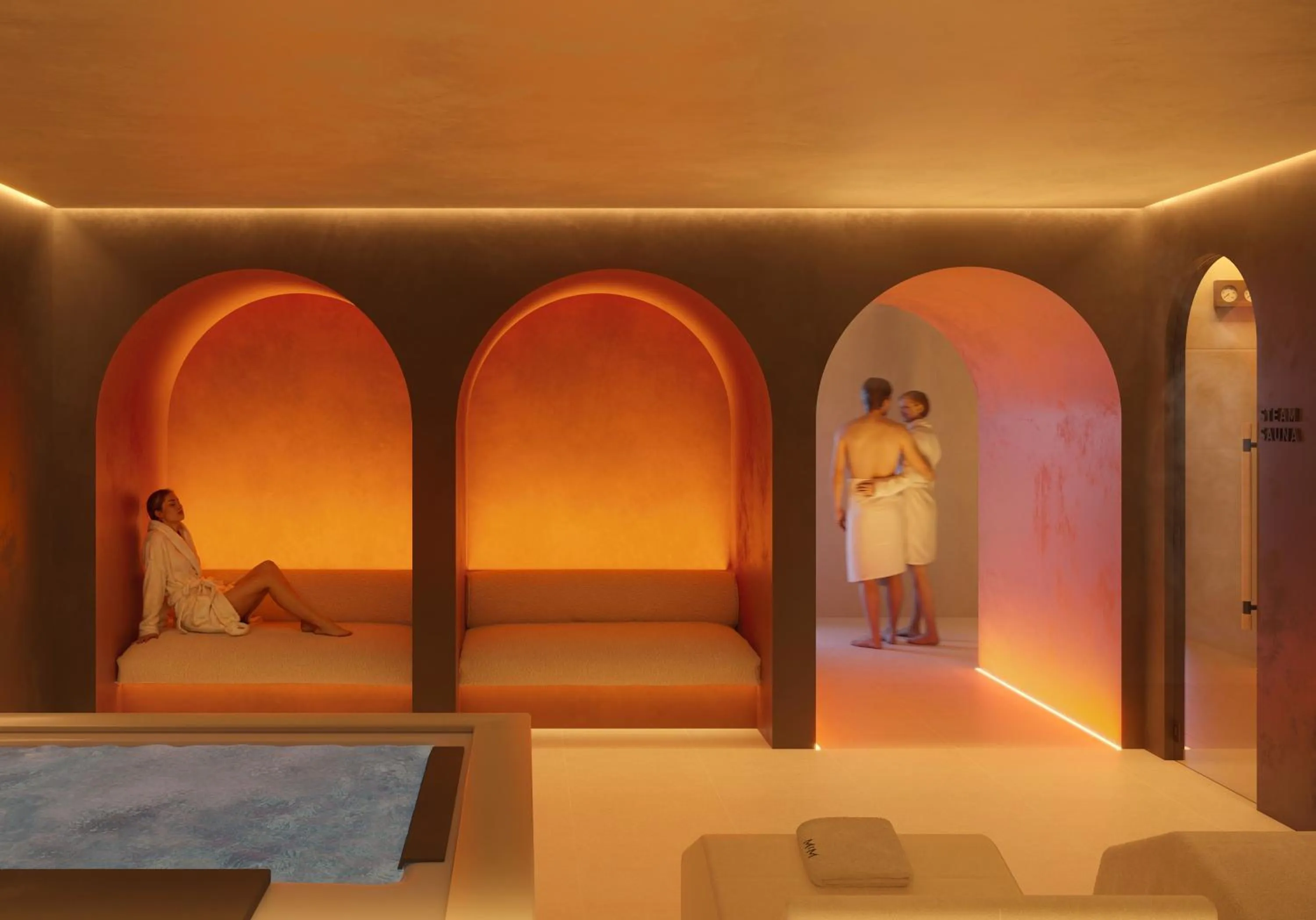 Spa and wellness centre/facilities, Bed in Hotel MIM Baqueira Luxury & SPA